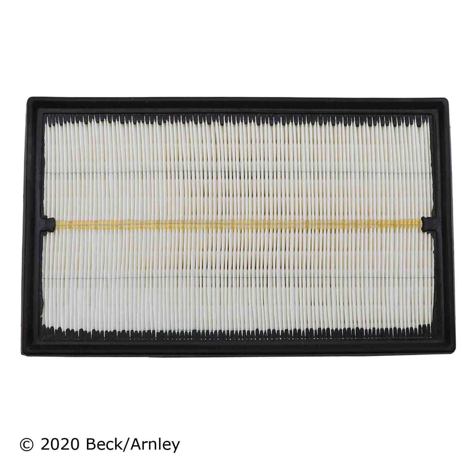 Beck/Arnley Air Filter  top view frsport 042-1653