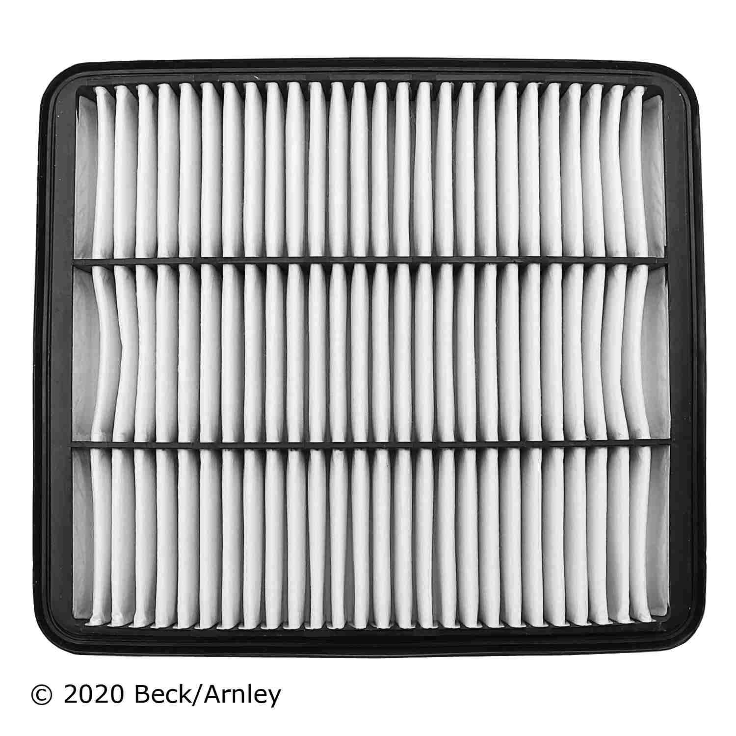 Beck/Arnley Air Filter  top view frsport 042-1691