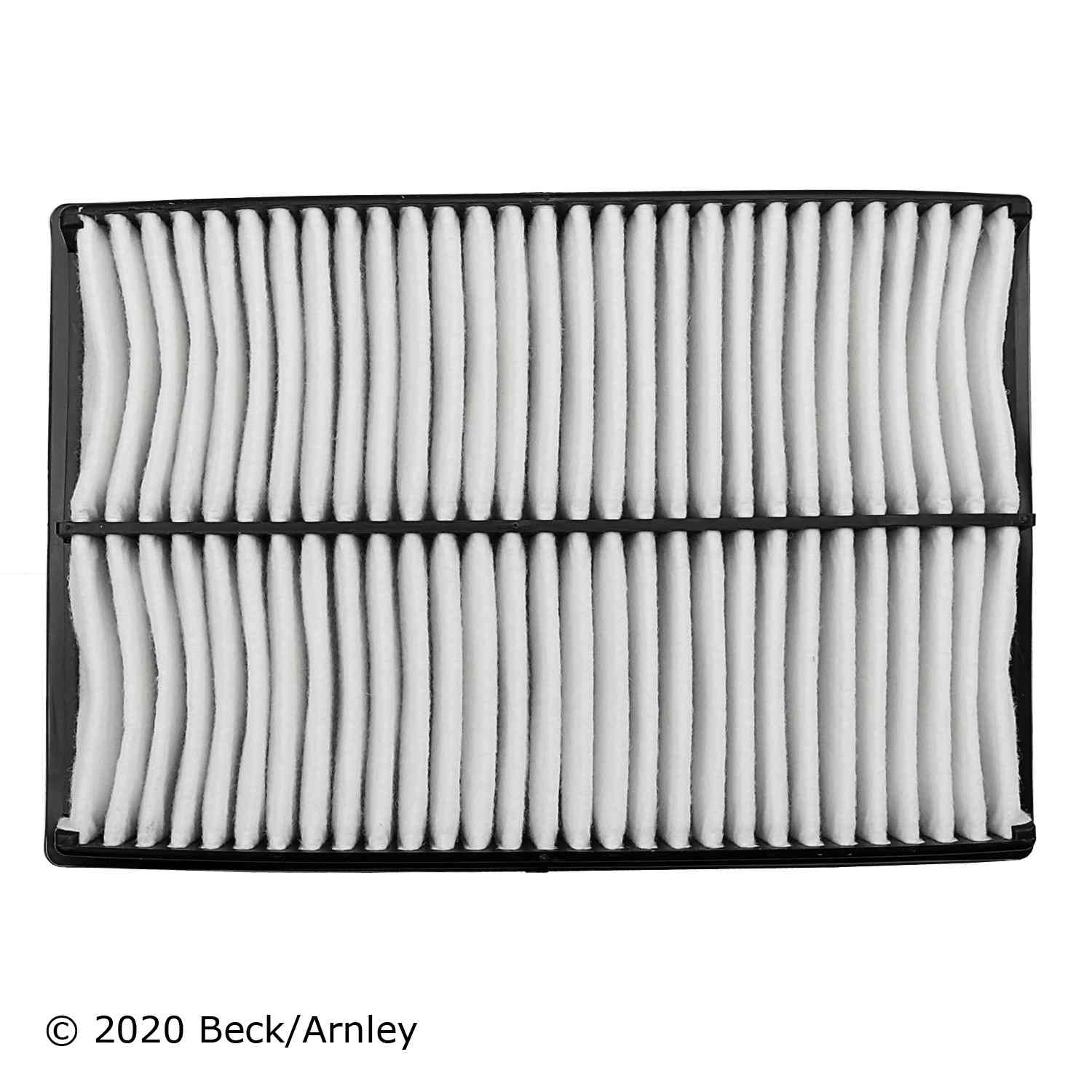 Beck/Arnley Air Filter  top view frsport 042-1700