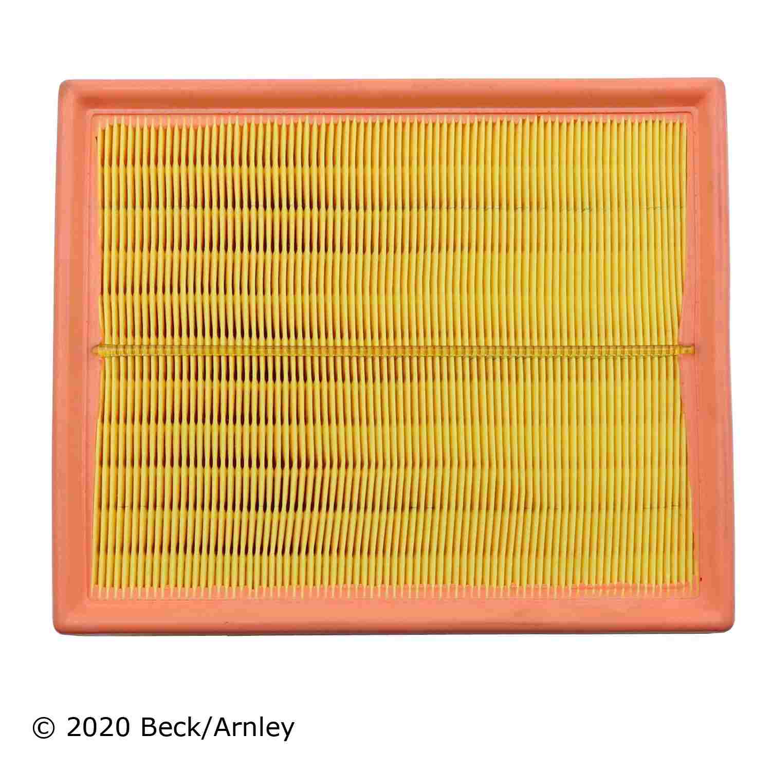 Beck/Arnley Air Filter  top view frsport 042-1707