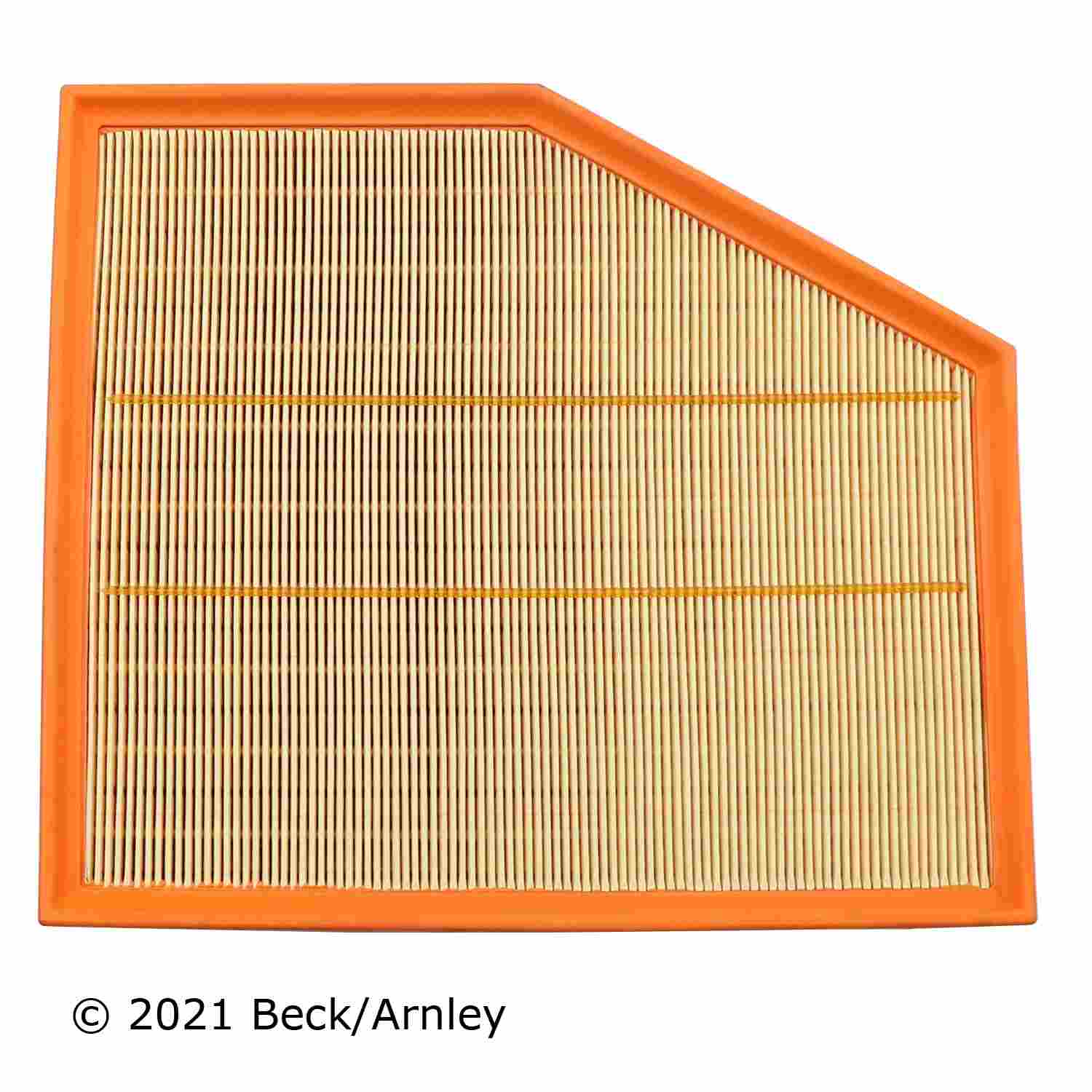 Beck/Arnley Air Filter  top view frsport 042-1781