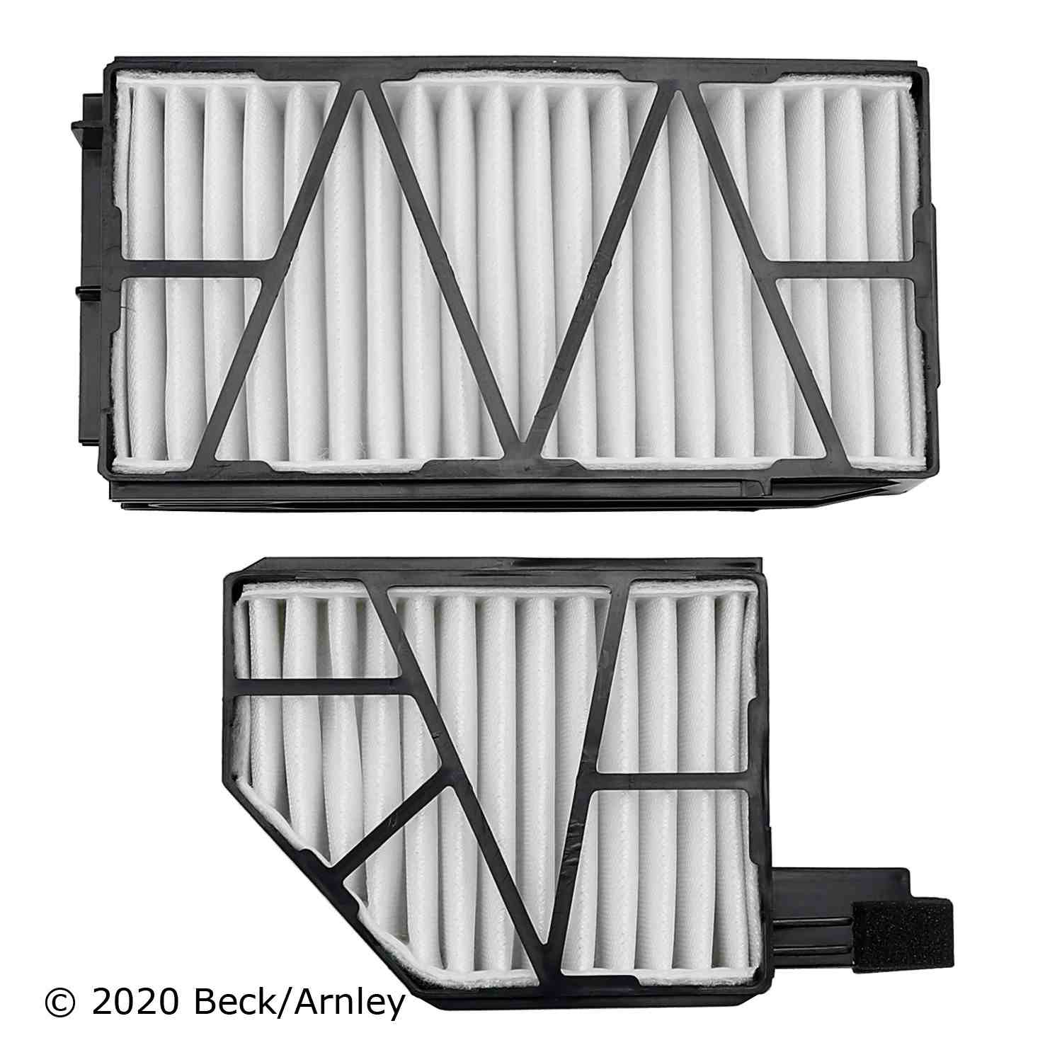 Beck/Arnley Cabin Air Filter Set  top view frsport 042-2060