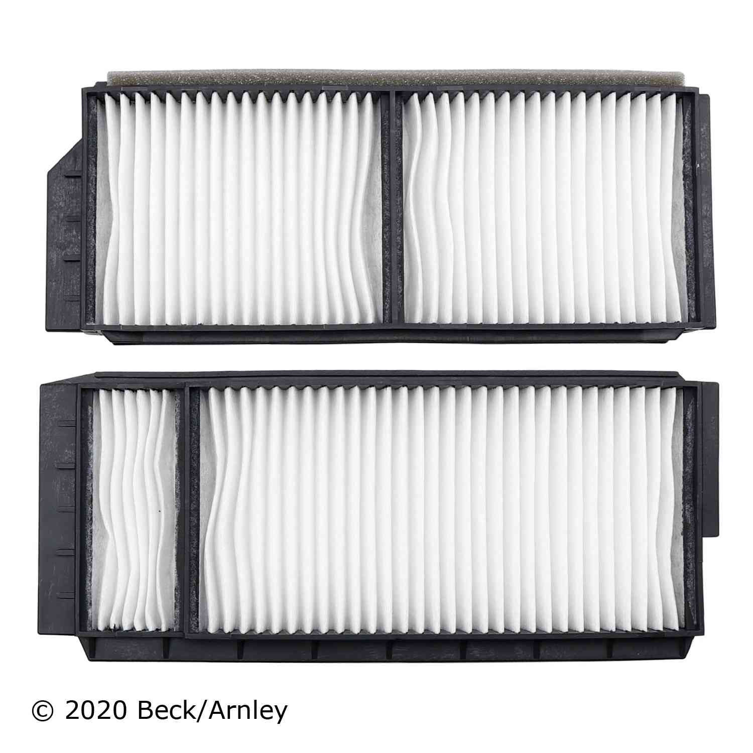 Beck/Arnley Cabin Air Filter Set  top view frsport 042-2088