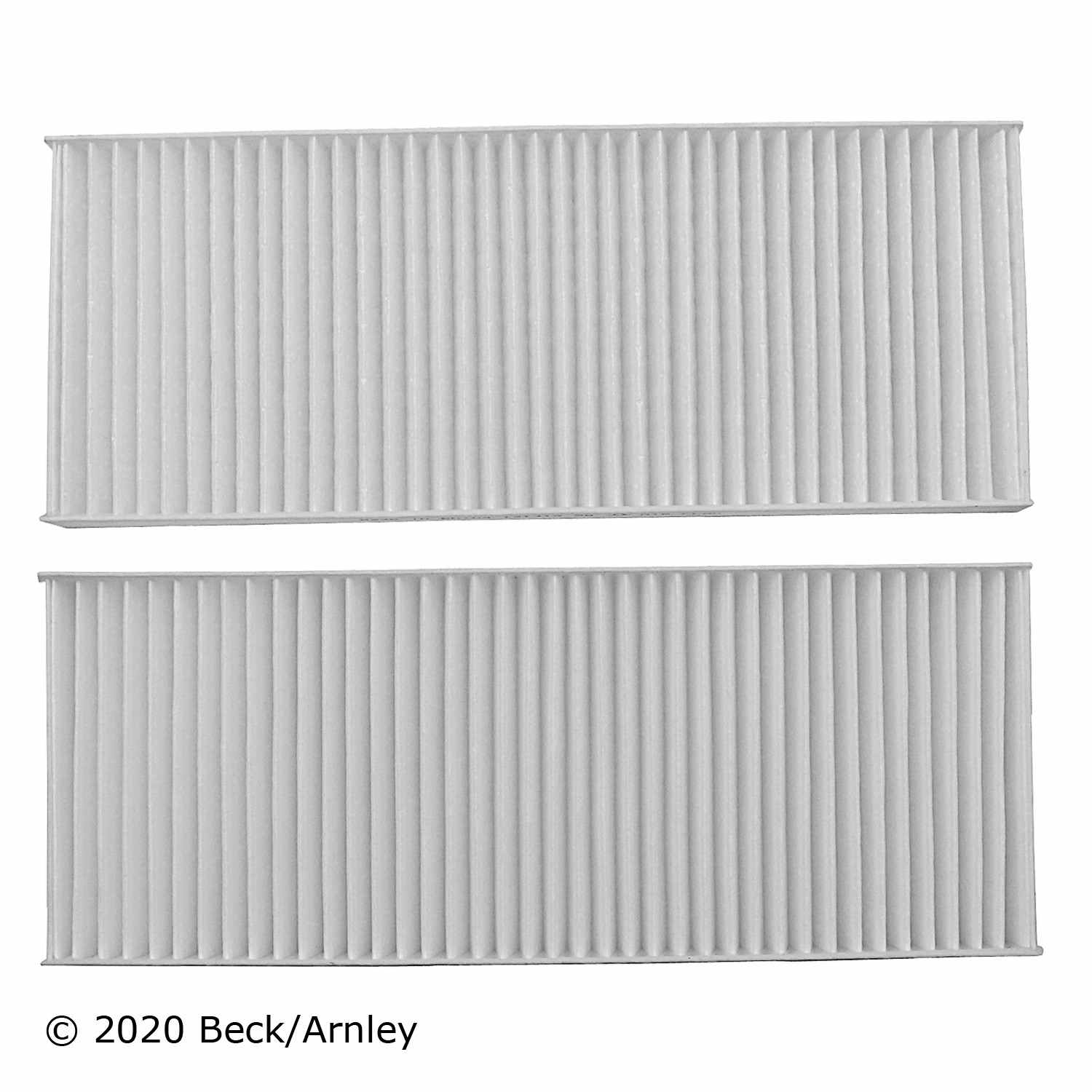 Beck/Arnley Cabin Air Filter Set  top view frsport 042-2128