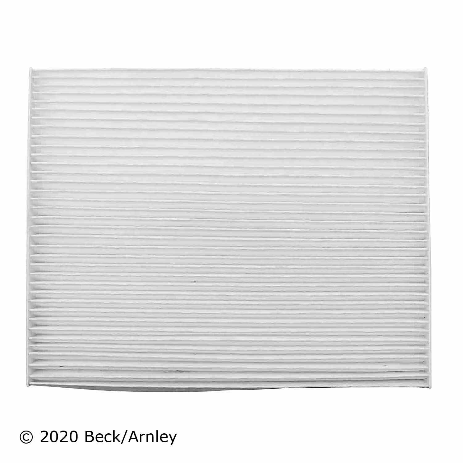 Beck/Arnley Cabin Air Filter  top view frsport 042-2137