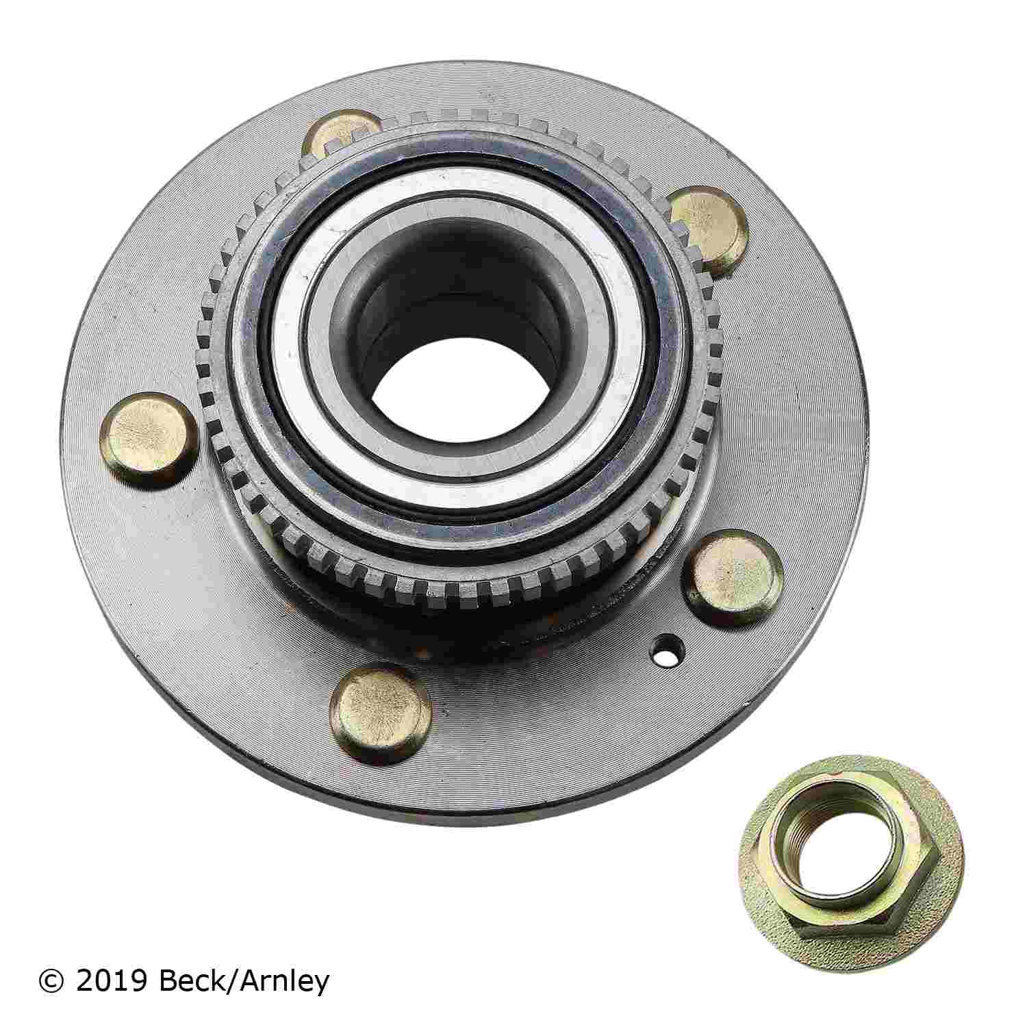 Beck/Arnley Wheel Bearing and Hub Assembly  top view frsport 051-6218