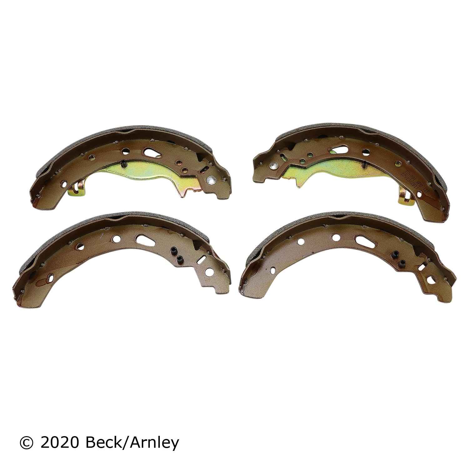 Beck/Arnley Drum Brake Shoe  top view frsport 081-3258