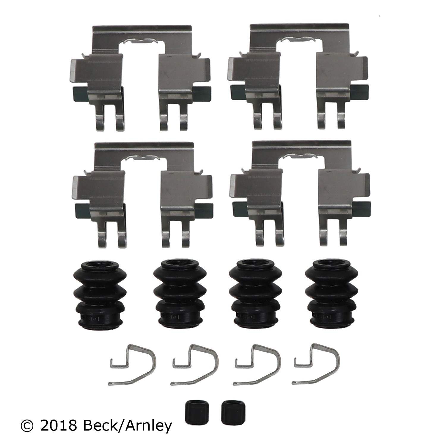 Beck/Arnley Disc Brake Hardware Kit  top view frsport 084-2149