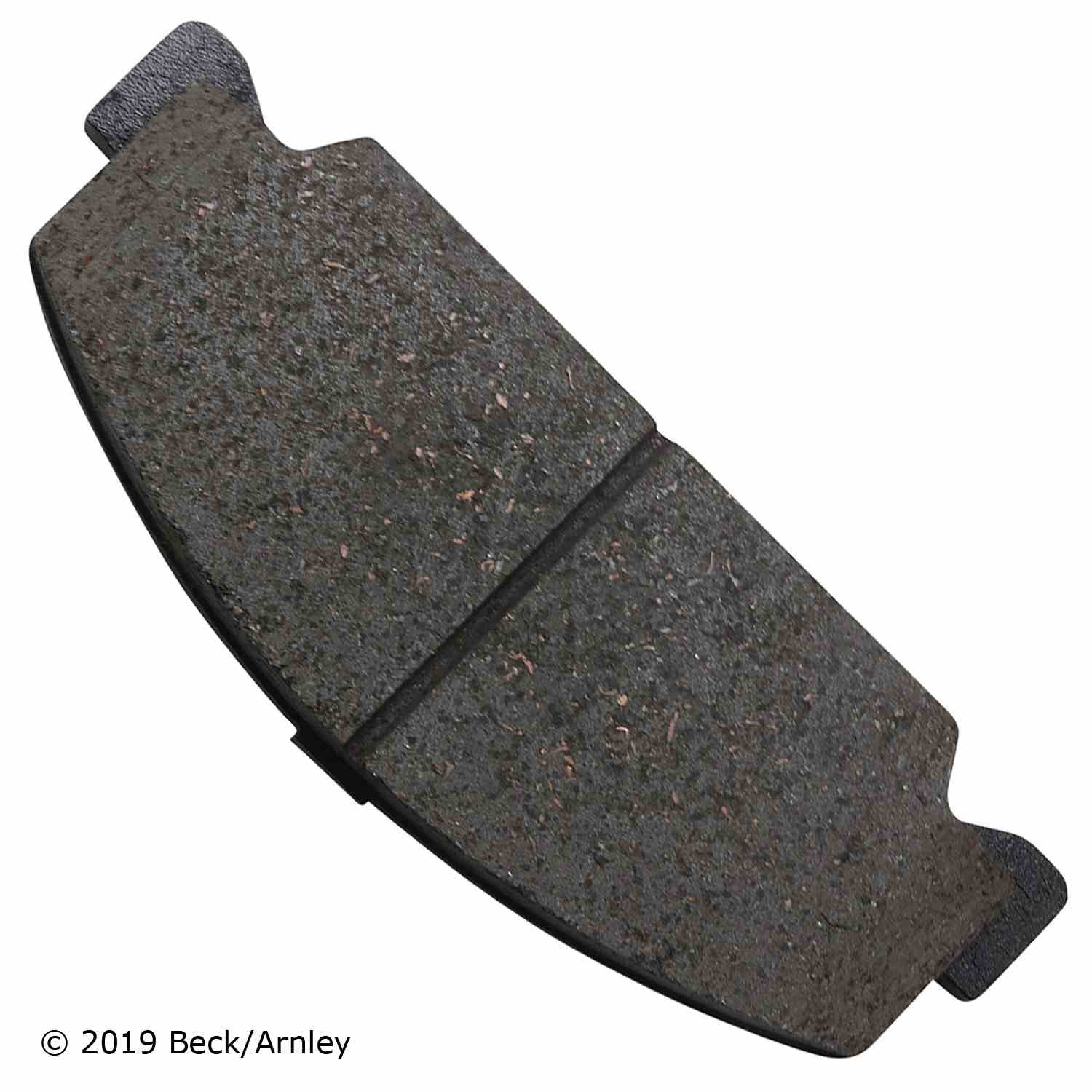 beck/arnley disc brake pad set  frsport 089-1252