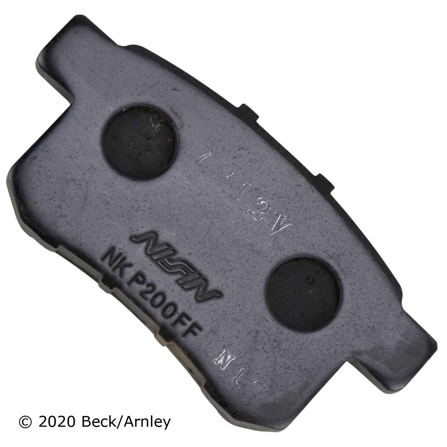 beck/arnley disc brake pad set  frsport 089-1798