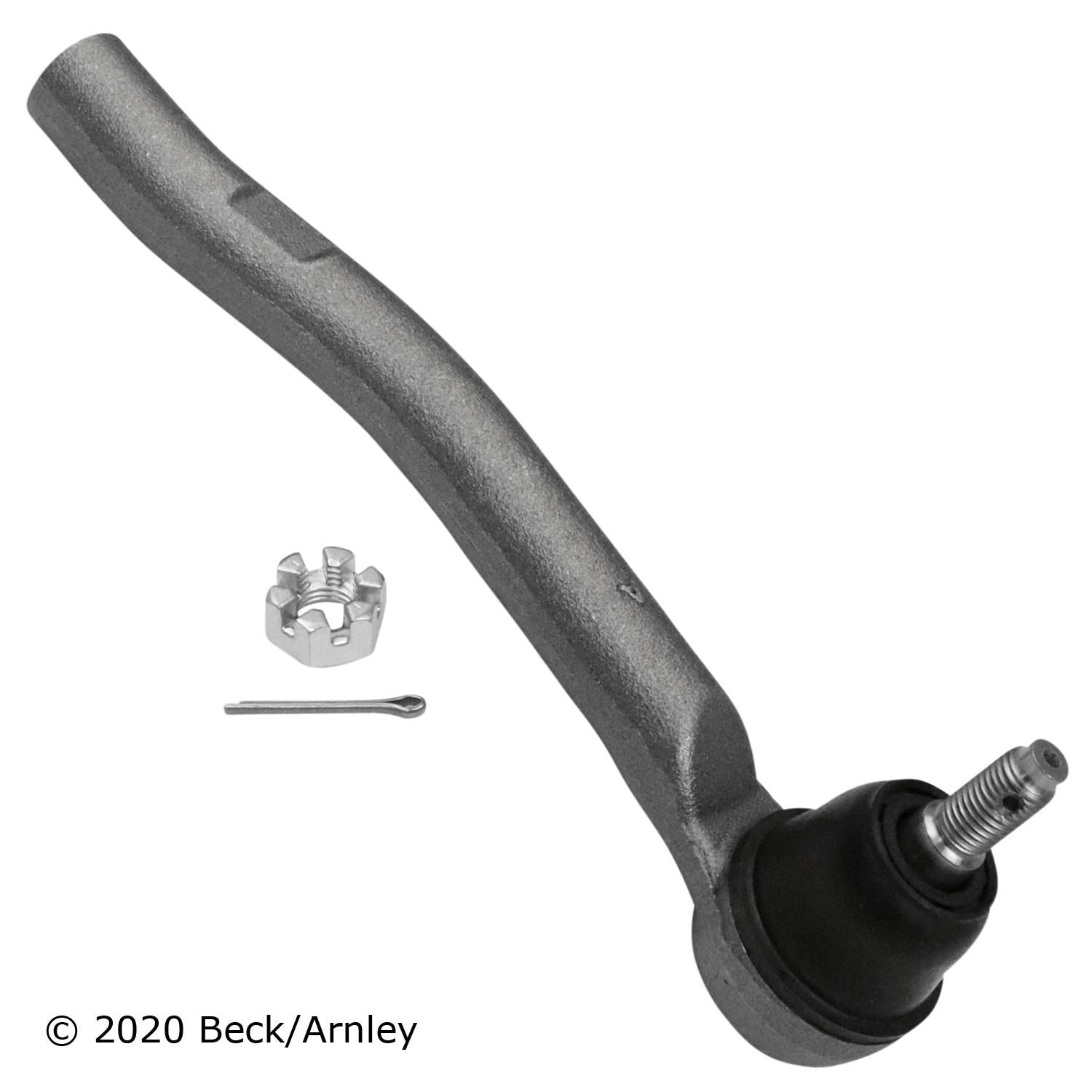 Beck/Arnley Steering Tie Rod End  top view frsport 101-7675