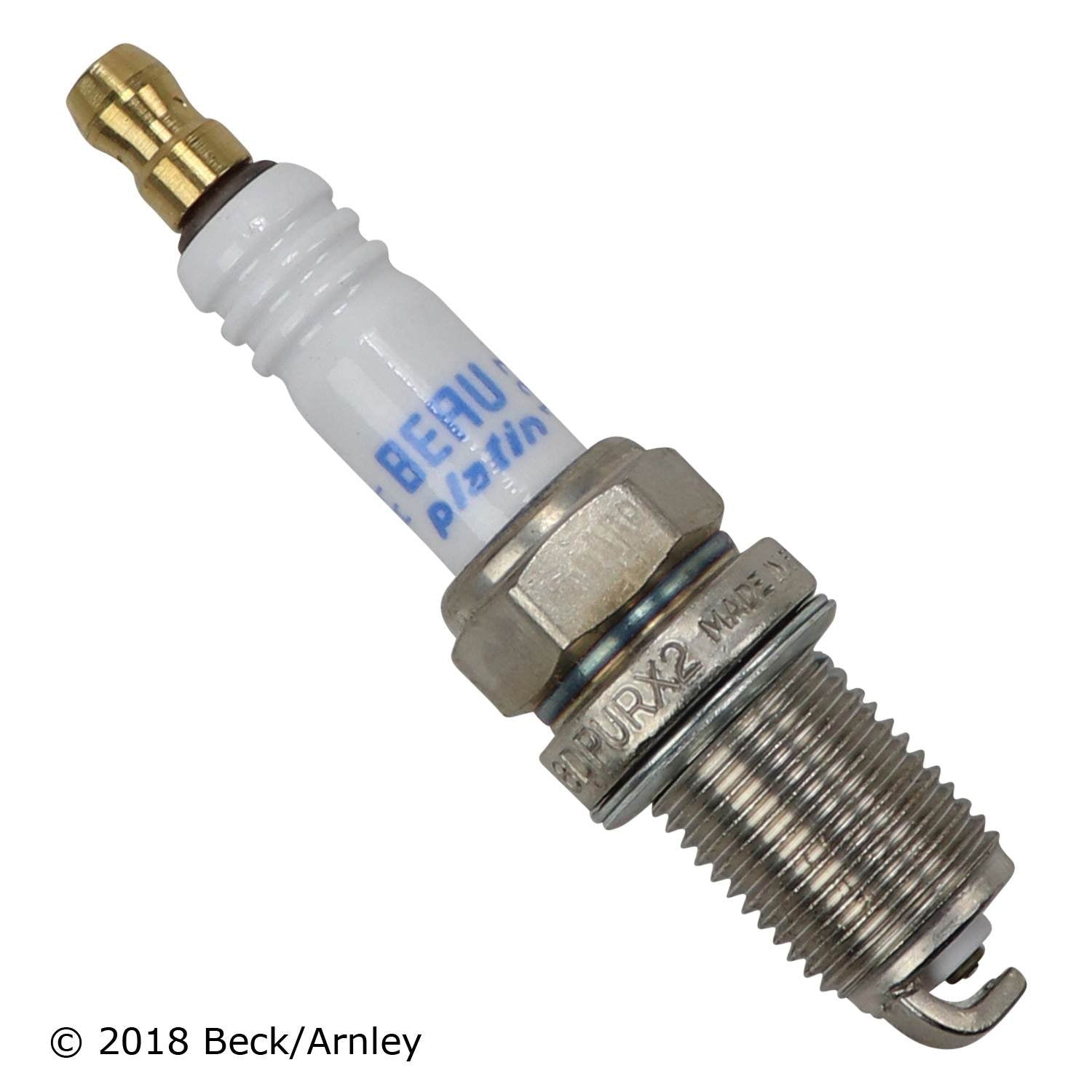 Beck/Arnley Spark Plug  top view frsport Z122