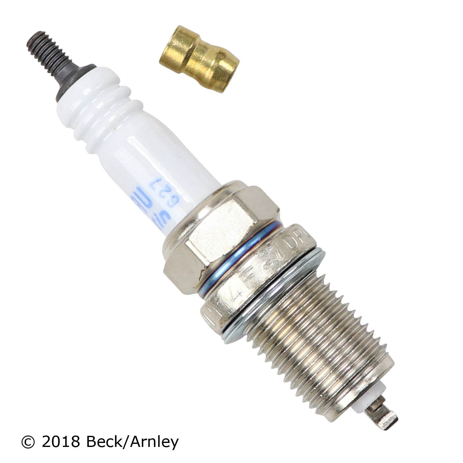 Beck/Arnley Spark Plug  top view frsport Z171