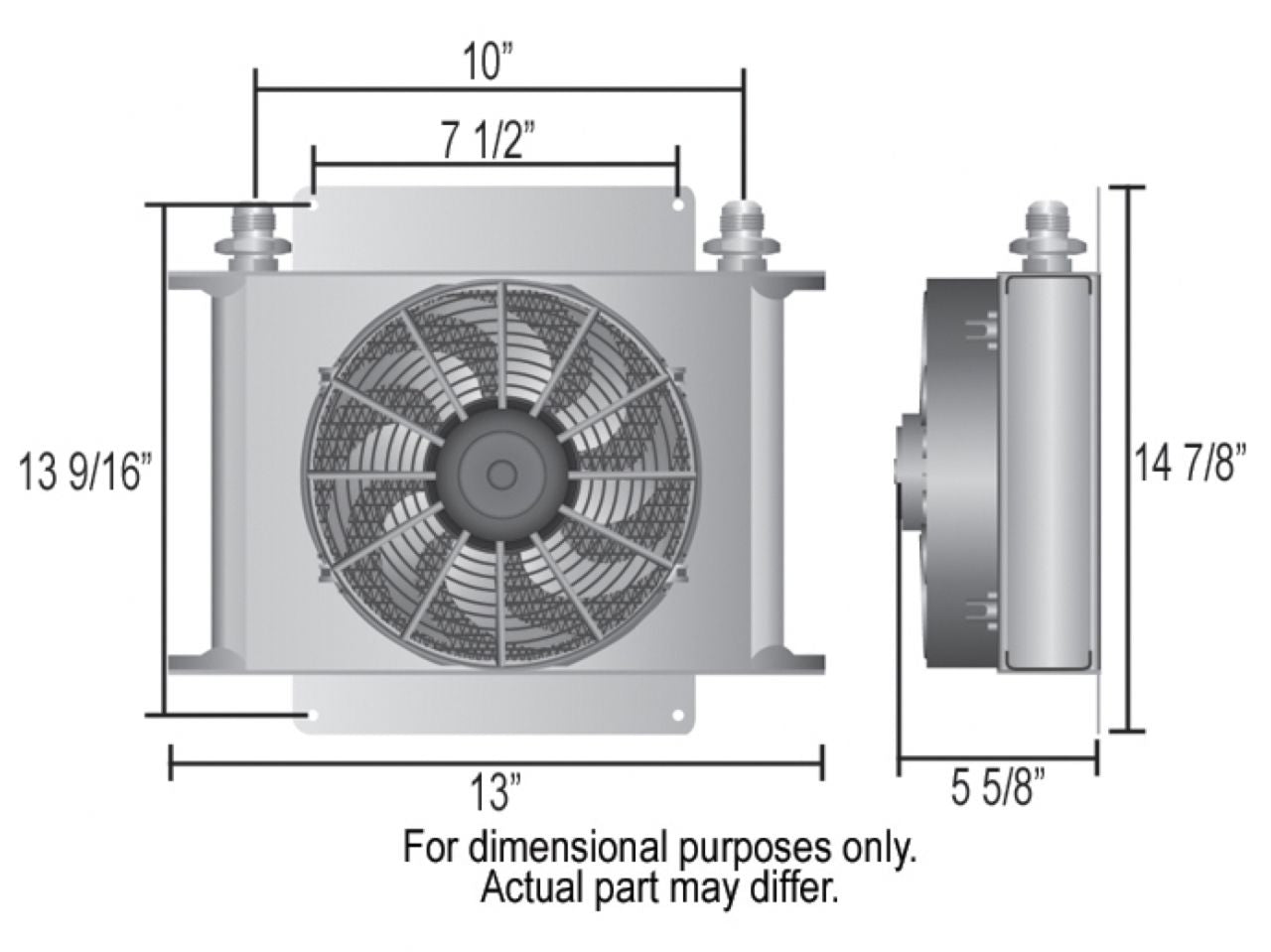 Derale Hyper-Cool Extreme Cooler (-10AN)