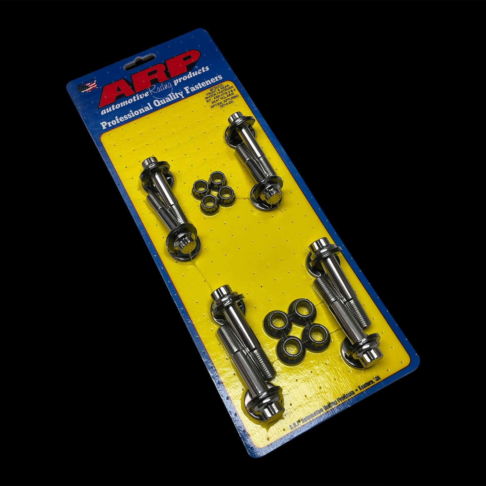 Brian Crower <b>BC9003</b> - ARP Polaris RZR XP1000, XP Turbo Front and Rear Shock Fastener Kit