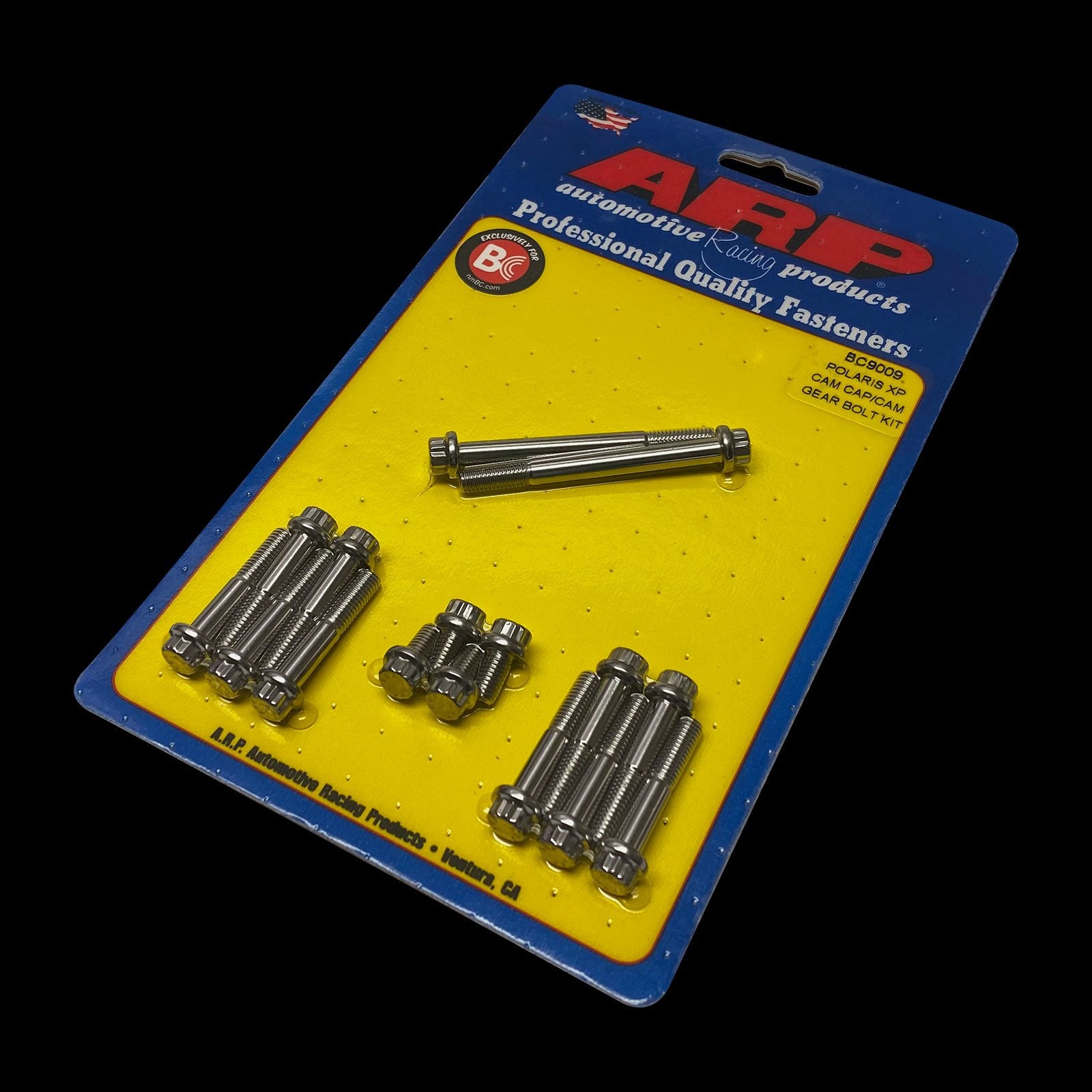 Brian Crower <b>BC9009</b> - ARP Polaris RZR XP Cam Bolt and Cam Gear Bolt Kit