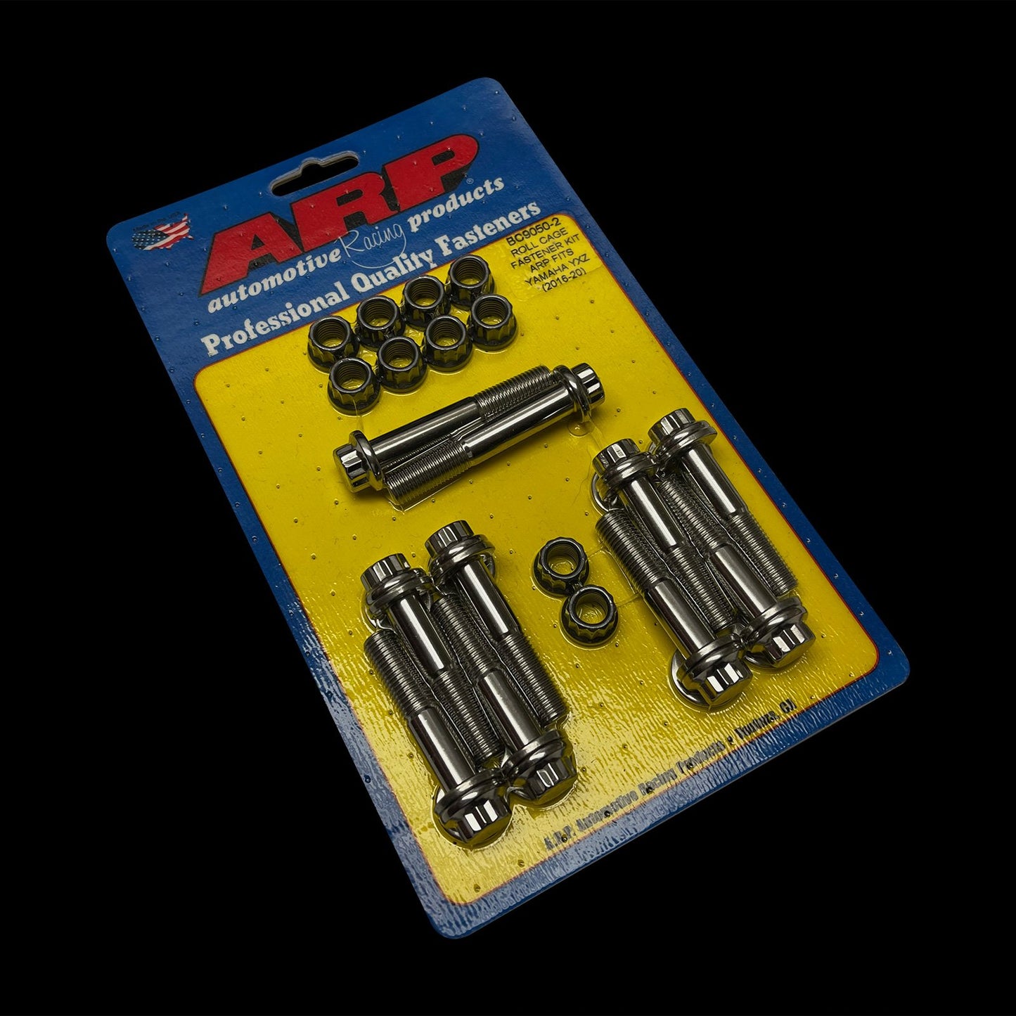 Brian Crower ARP Yamaha YXZ (16-up) Roll Cage Fastener Kit - 2 Seat BC9050-2