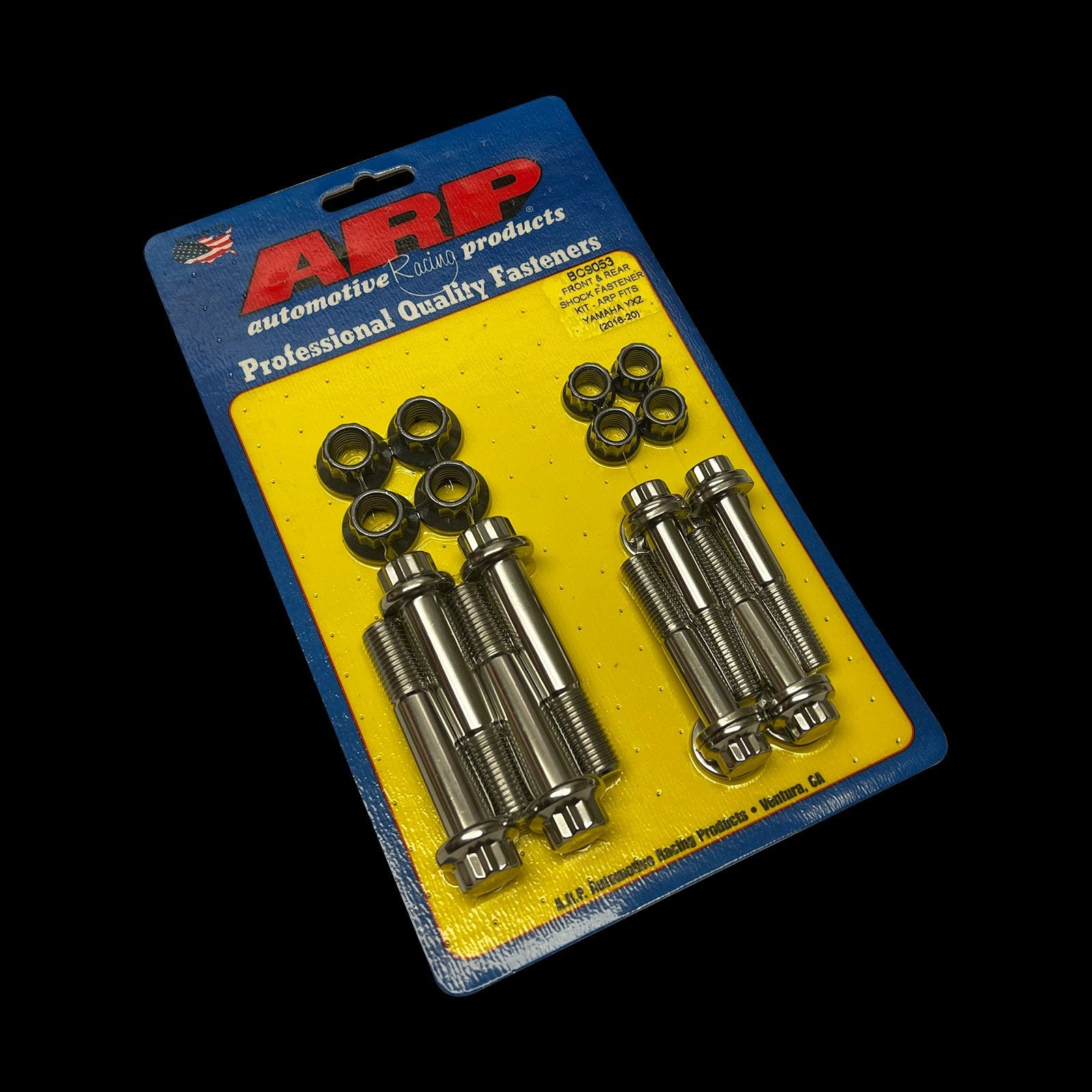 Brian Crower <b>BC9053</b> - ARP Yamaha YXZ Front and Rear Shock Fastener Kit