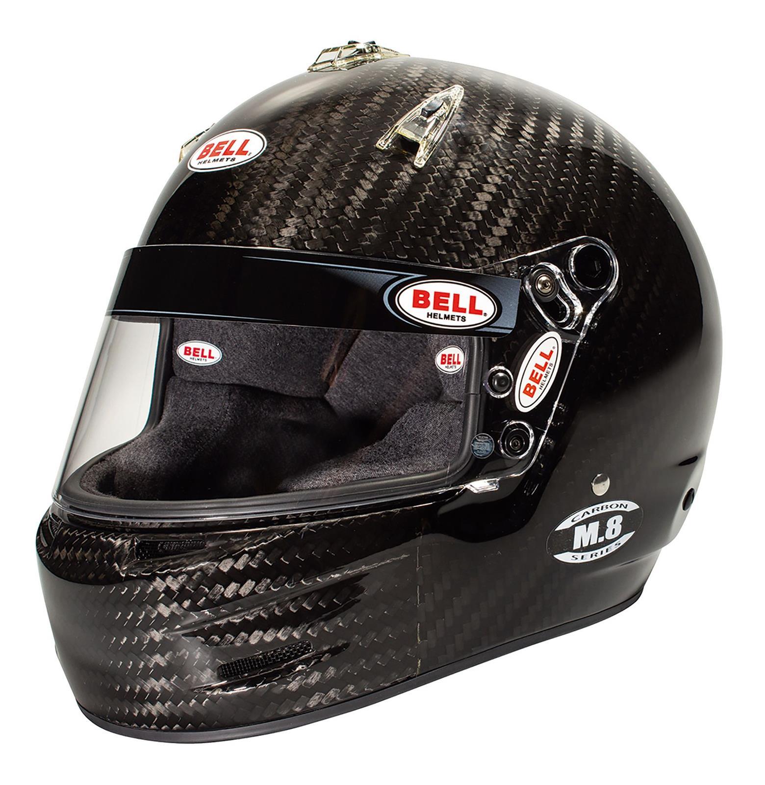 Bell Helmet M8 7-1/8- / 57- Carbon SA2020/FIA8859 BEL1208A01