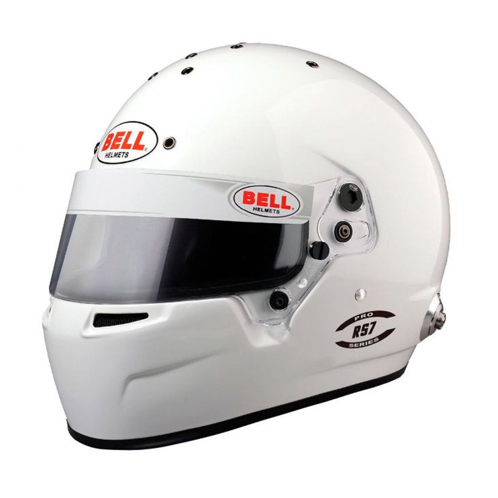 Bell Helmet RS7 7-1/8 White SA2020 FIA8859 BEL1310A06