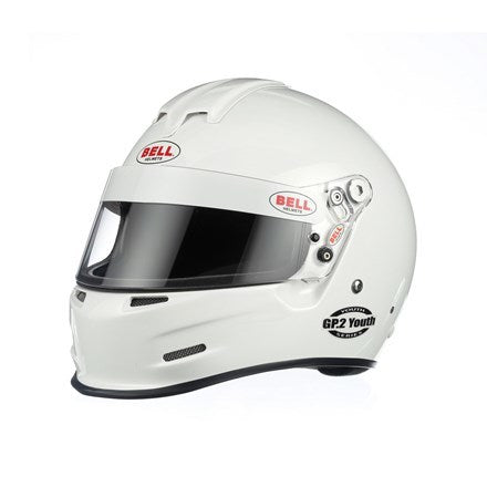 Bell GP2 Youth Helmet White 4XS SFI24.1-15 BEL1425001