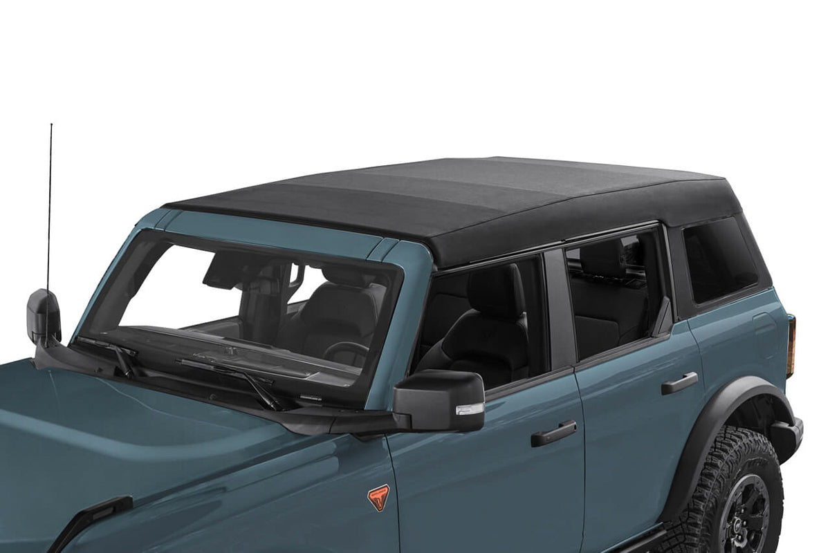 Bestop Trektop Slantback 21-  Bronco Black Twill BES56873-17