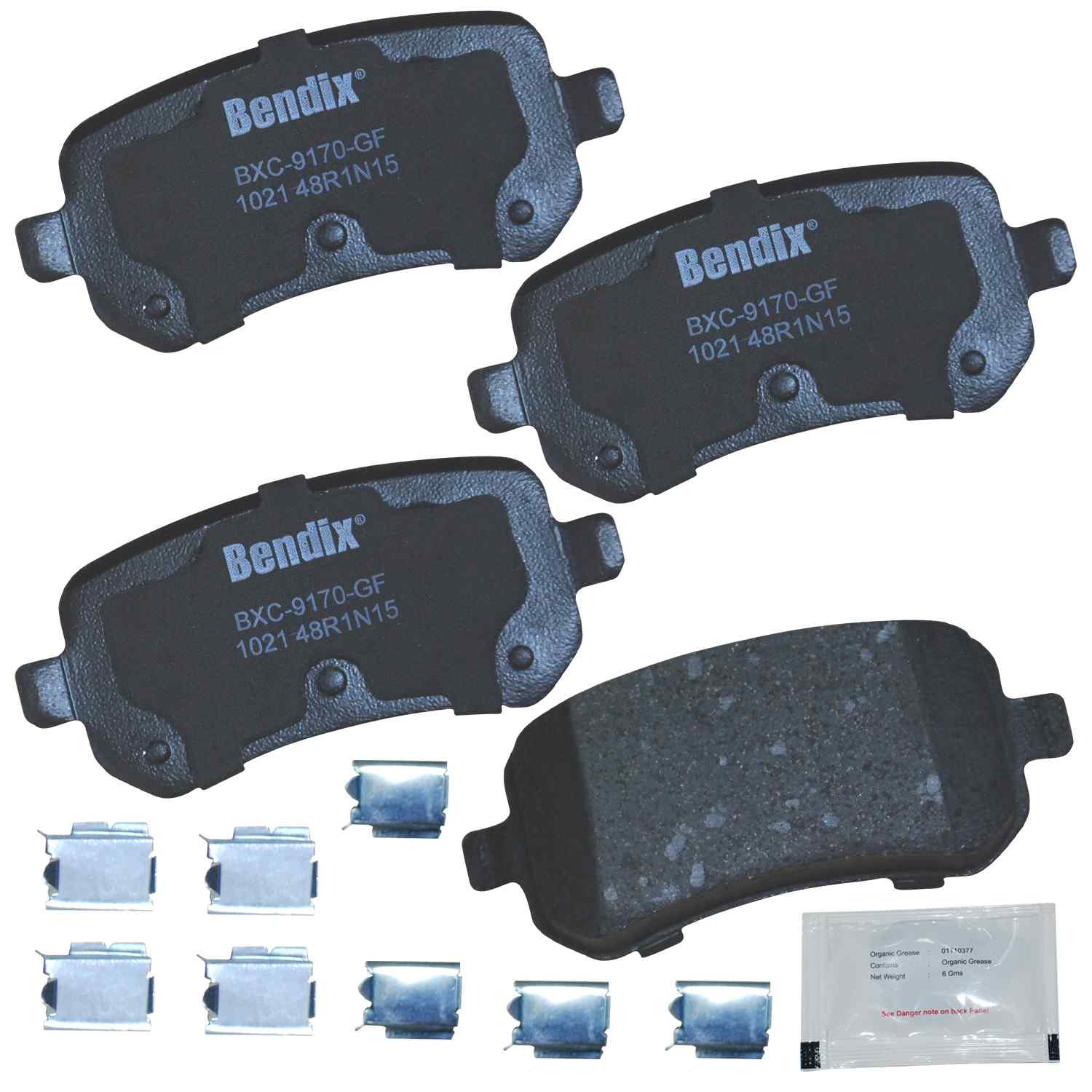 bendix premium copper free disc brake pad set  frsport cfc1021