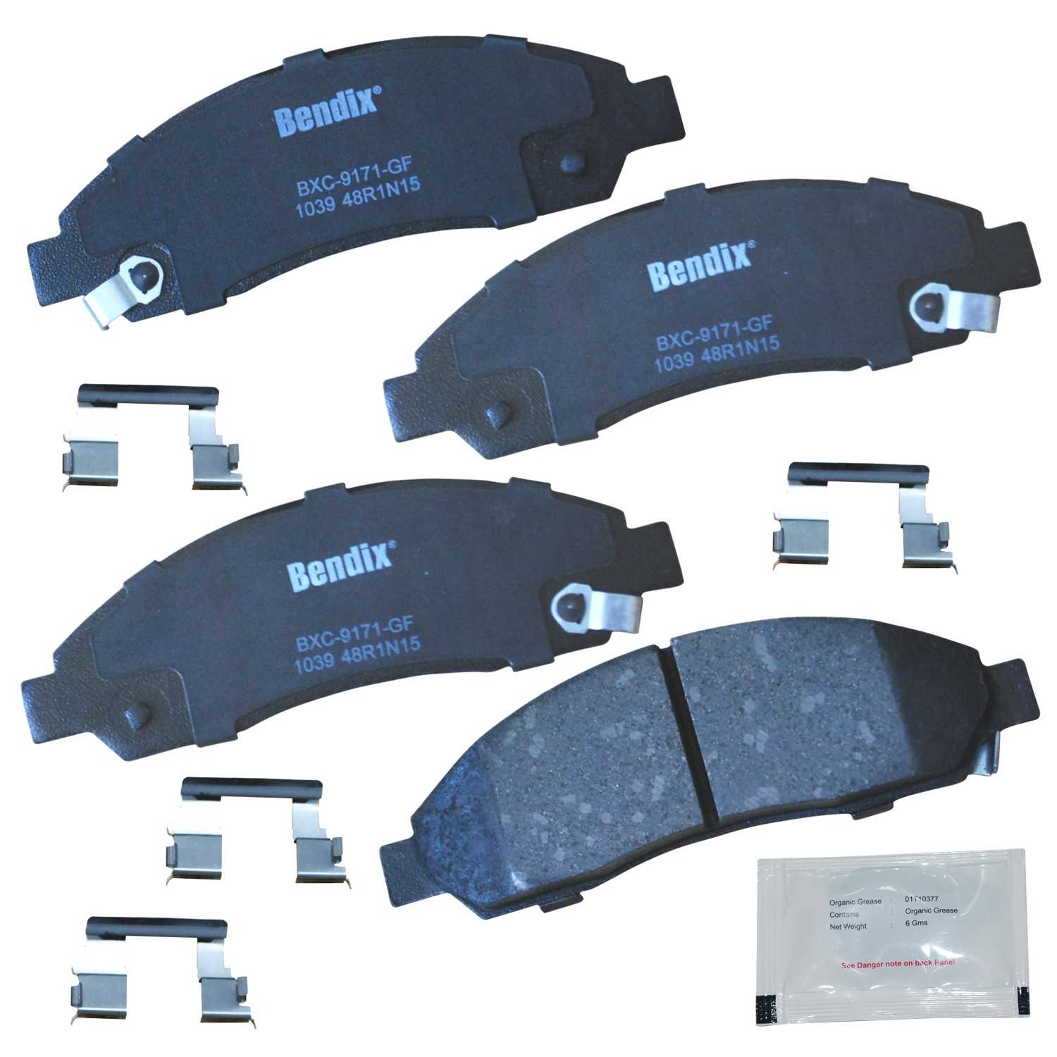 bendix premium copper free disc brake pad set  frsport cfc1039