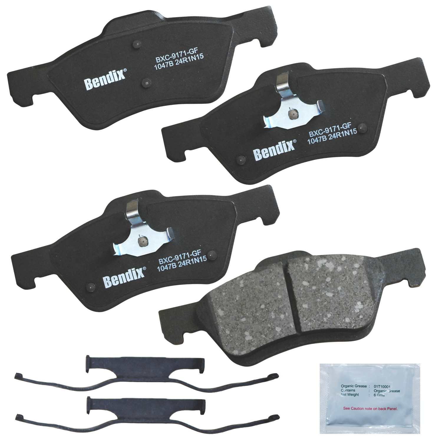 bendix premium copper free disc brake pad set  frsport cfc1047b