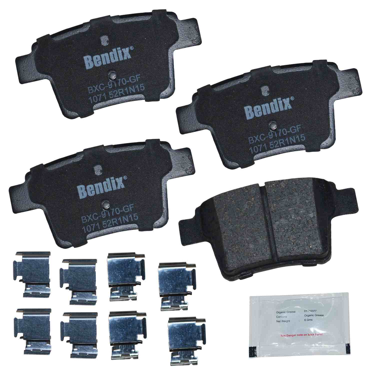 bendix premium copper free disc brake pad set  frsport cfc1071