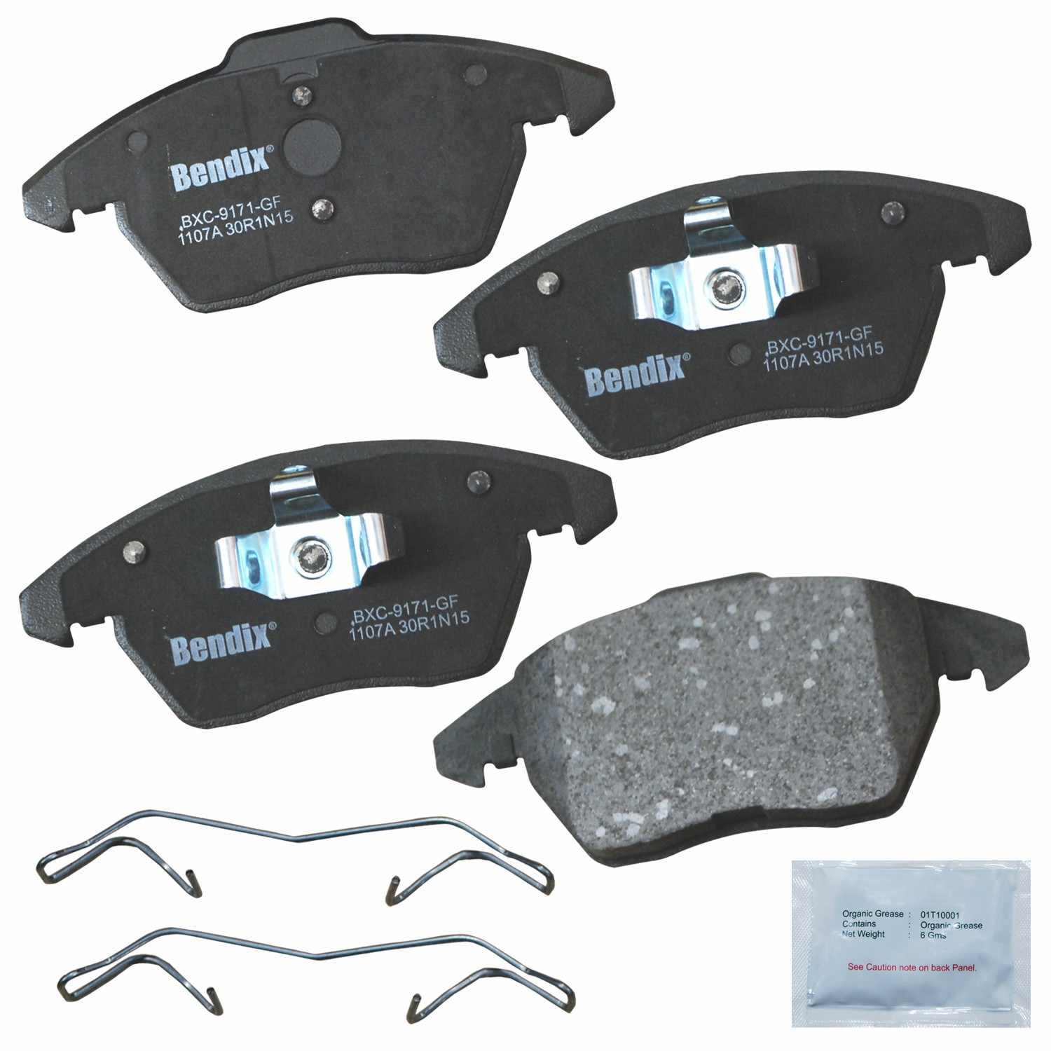 bendix premium copper free disc brake pad set  frsport cfc1107a