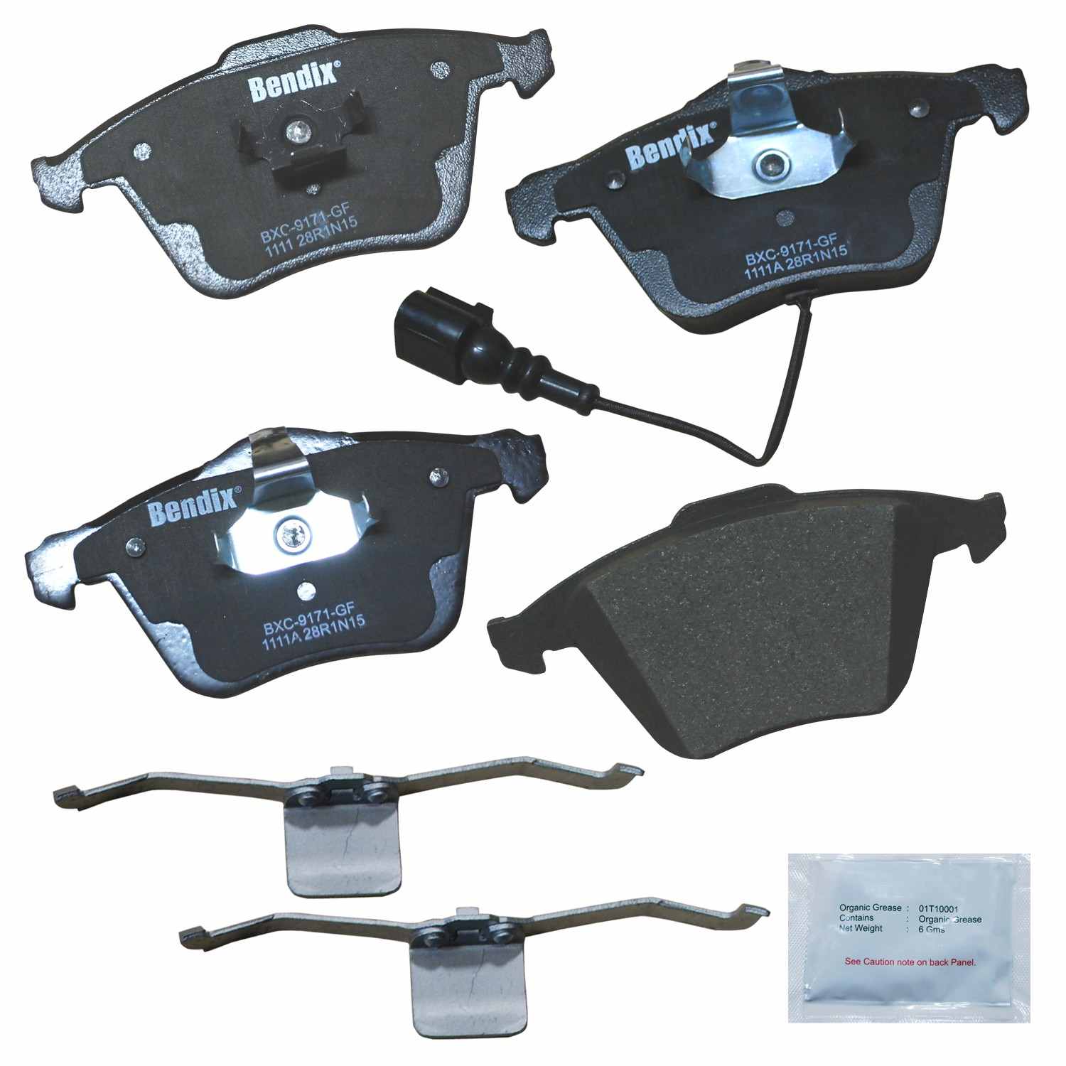 bendix premium copper free disc brake pad set  frsport cfc1111a