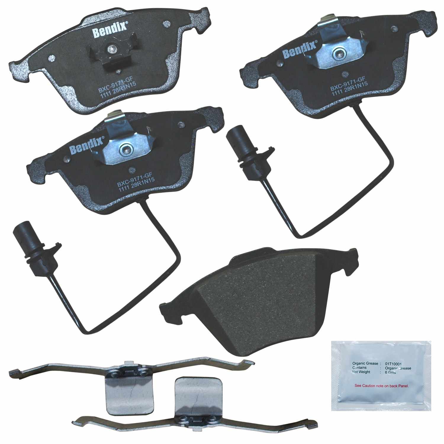 bendix premium copper free disc brake pad set  frsport cfc1111