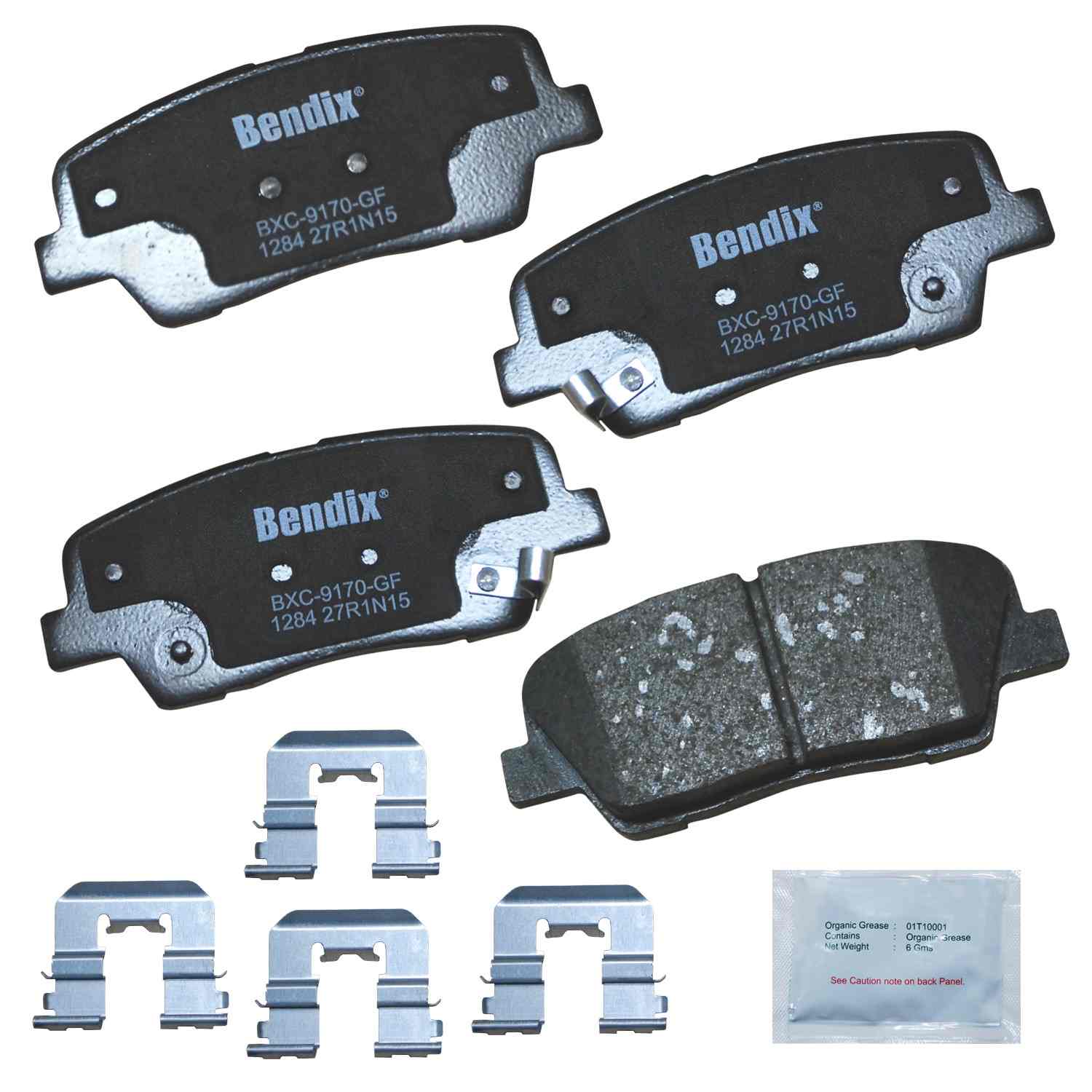 bendix premium copper free disc brake pad set  frsport cfc1284