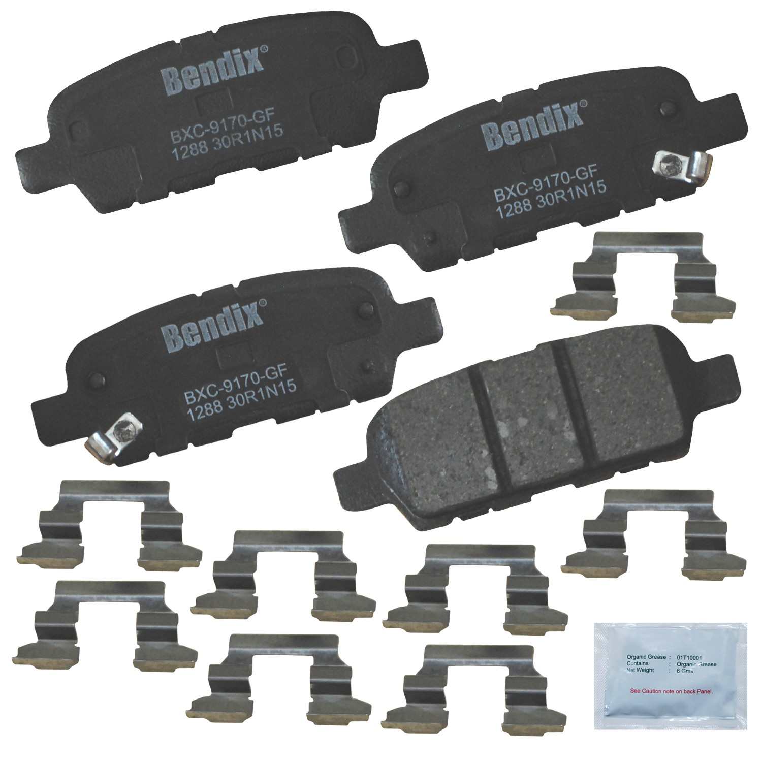 bendix premium copper free disc brake pad set  frsport cfc1288