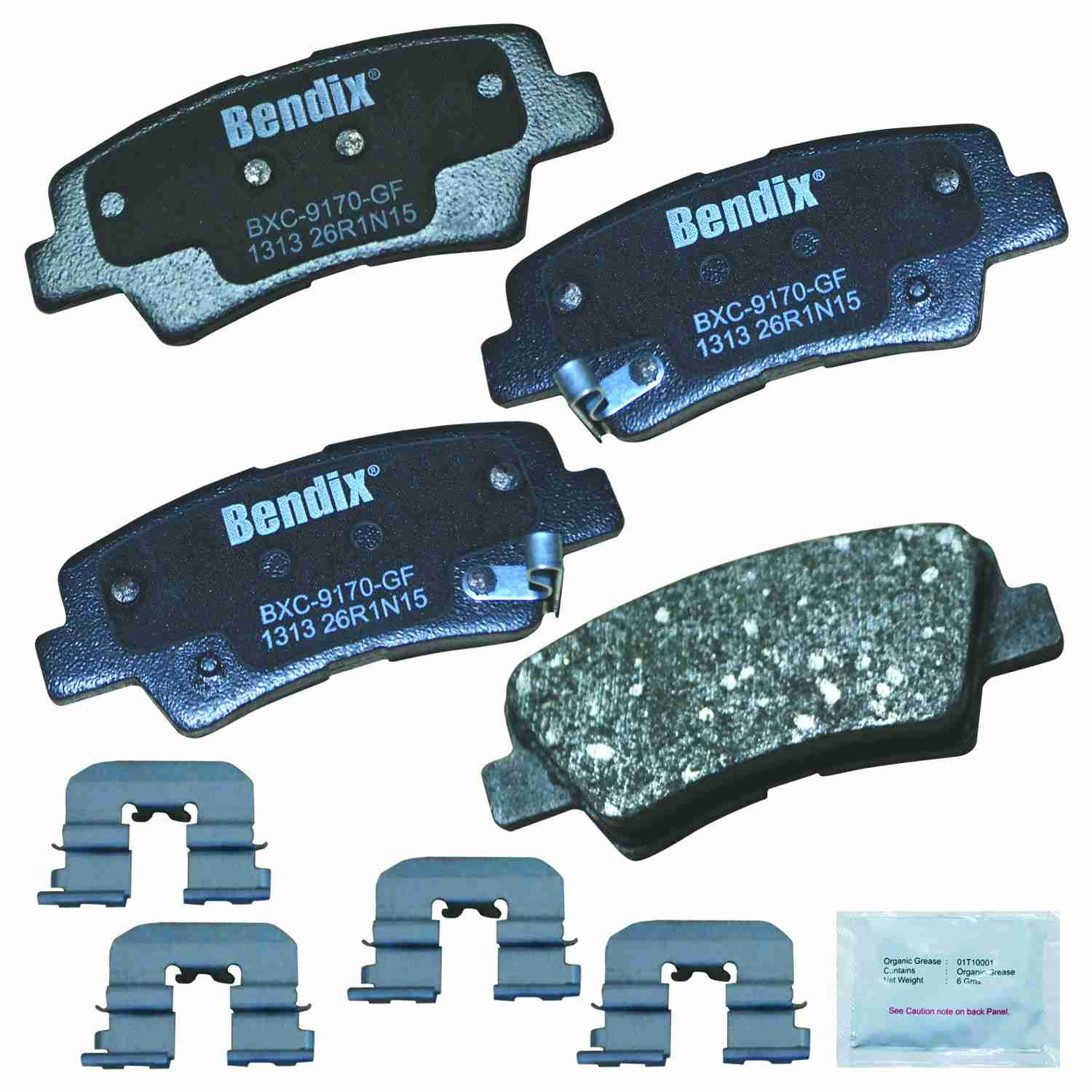 bendix premium copper free disc brake pad set  frsport cfc1313