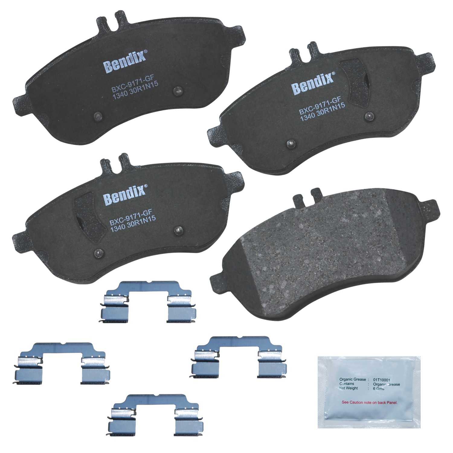 bendix premium copper free disc brake pad set  frsport cfc1340