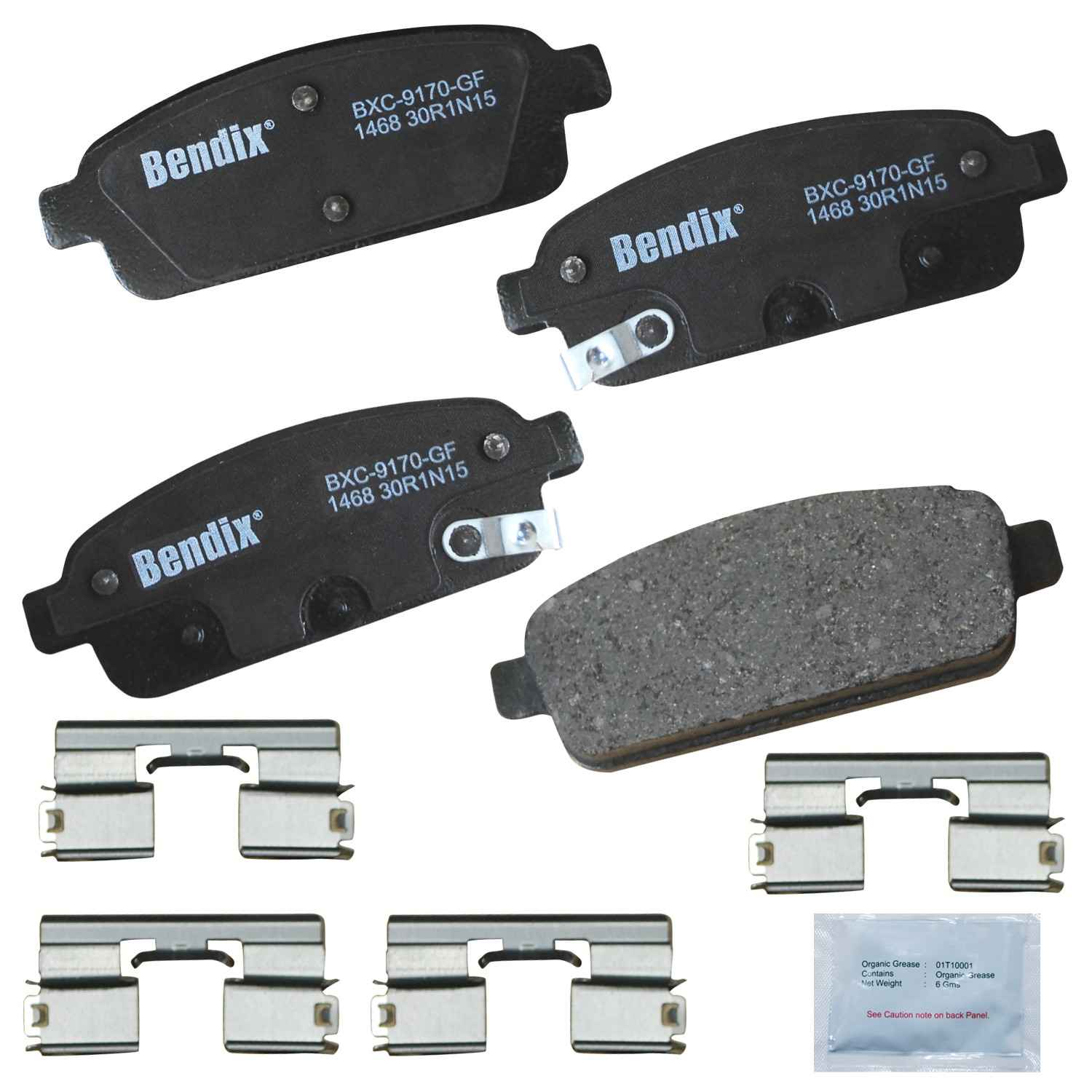 bendix premium copper free disc brake pad set  frsport cfc1468