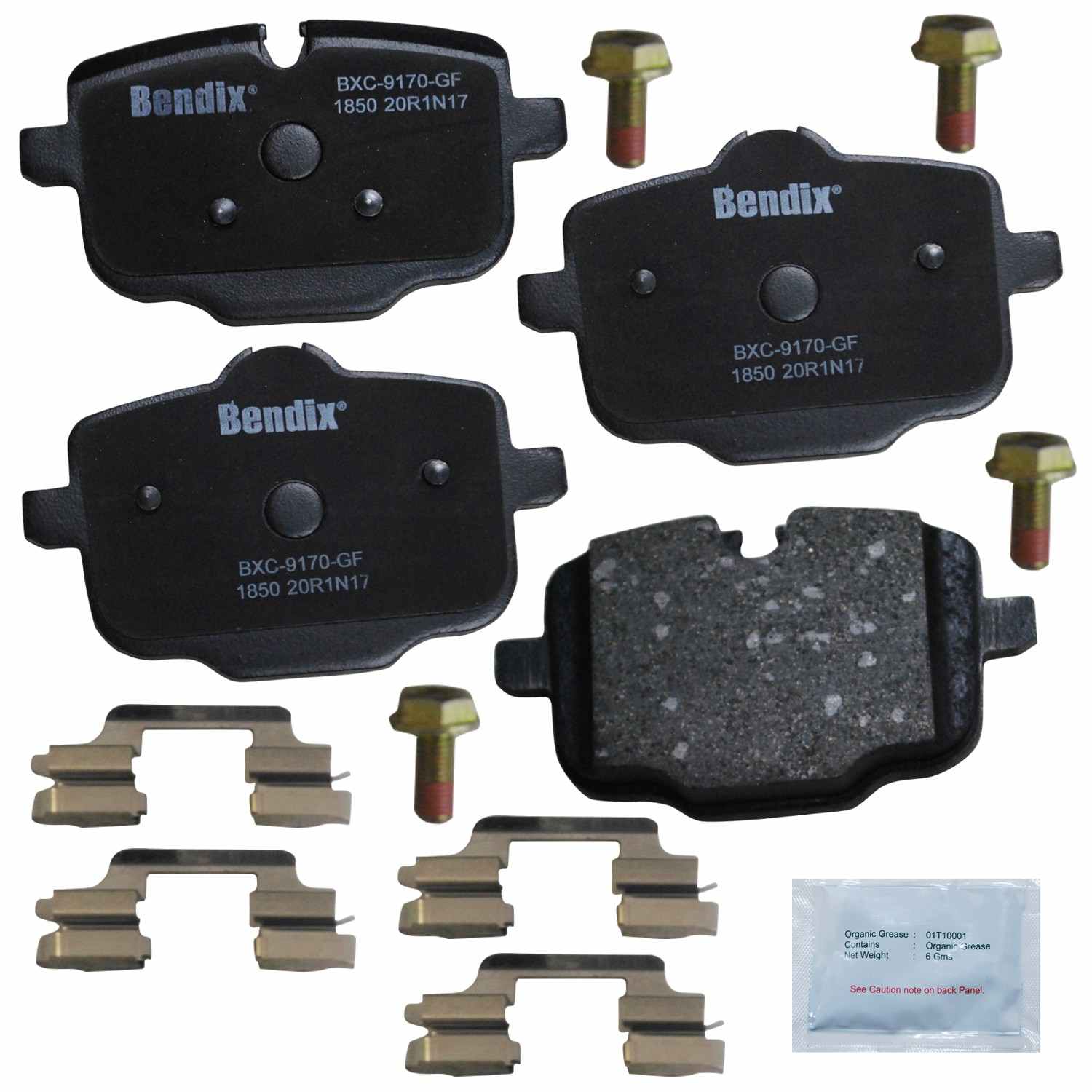 bendix premium copper free disc brake pad set  frsport cfc1850