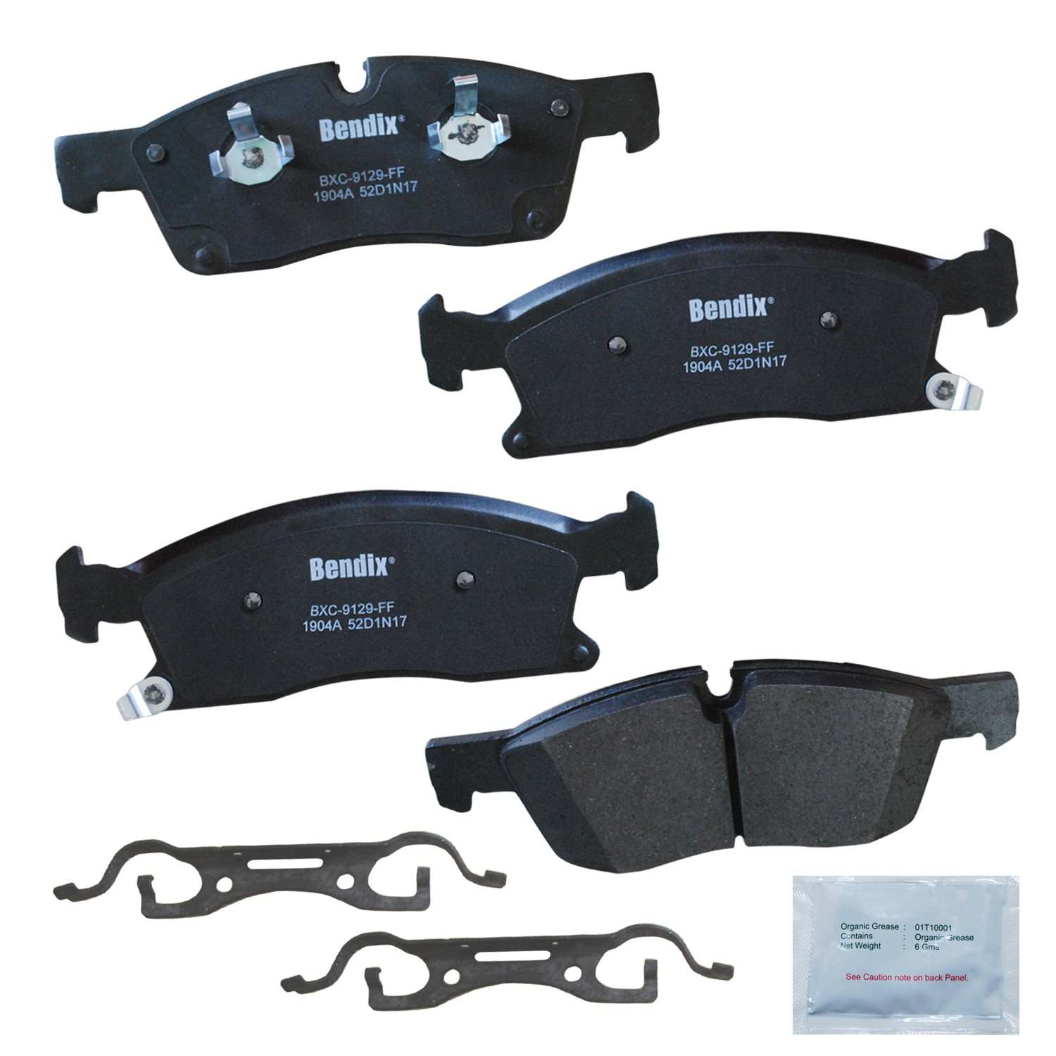 bendix premium copper free disc brake pad set  frsport cfc1904a