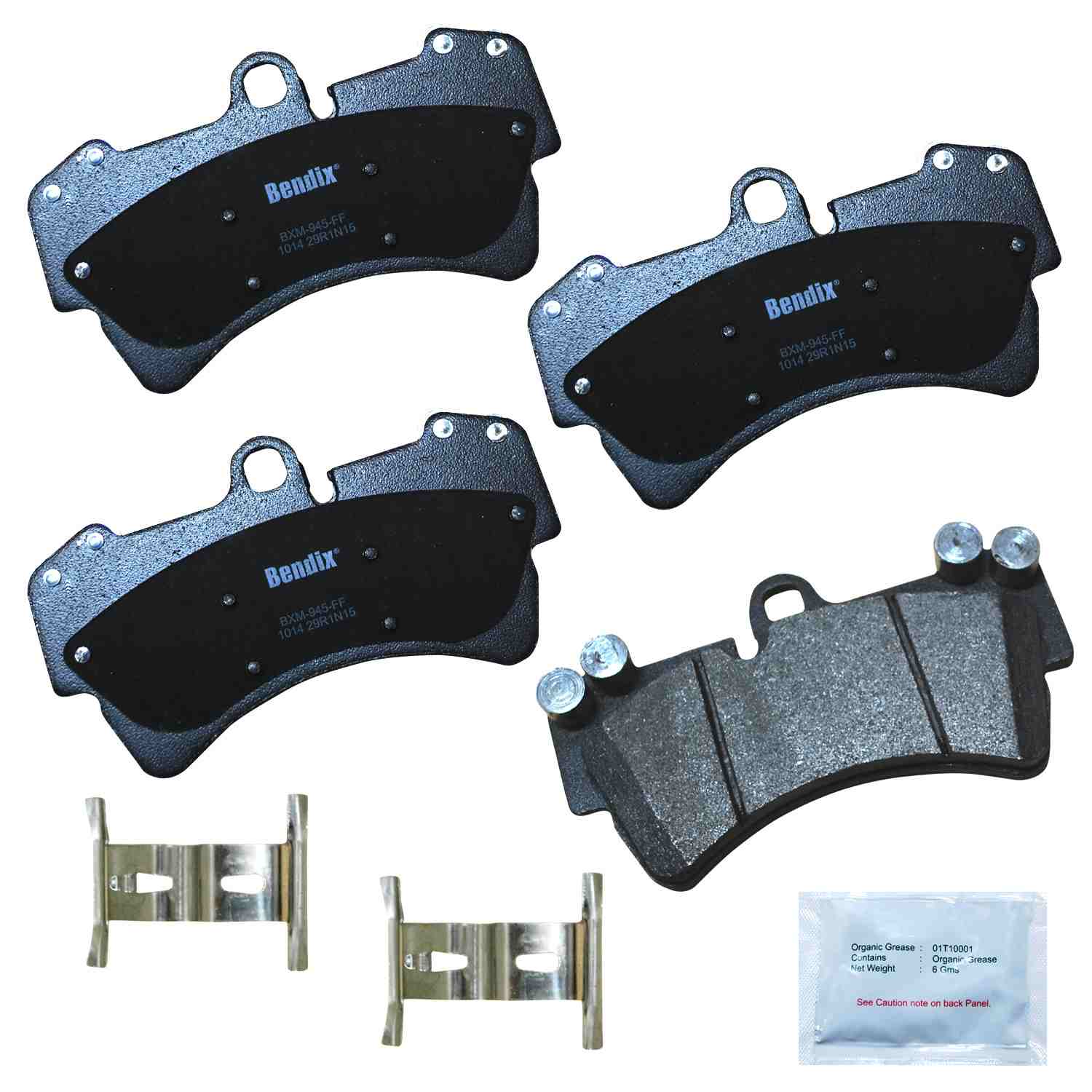 bendix premium copper free disc brake pad set  frsport cfm1014