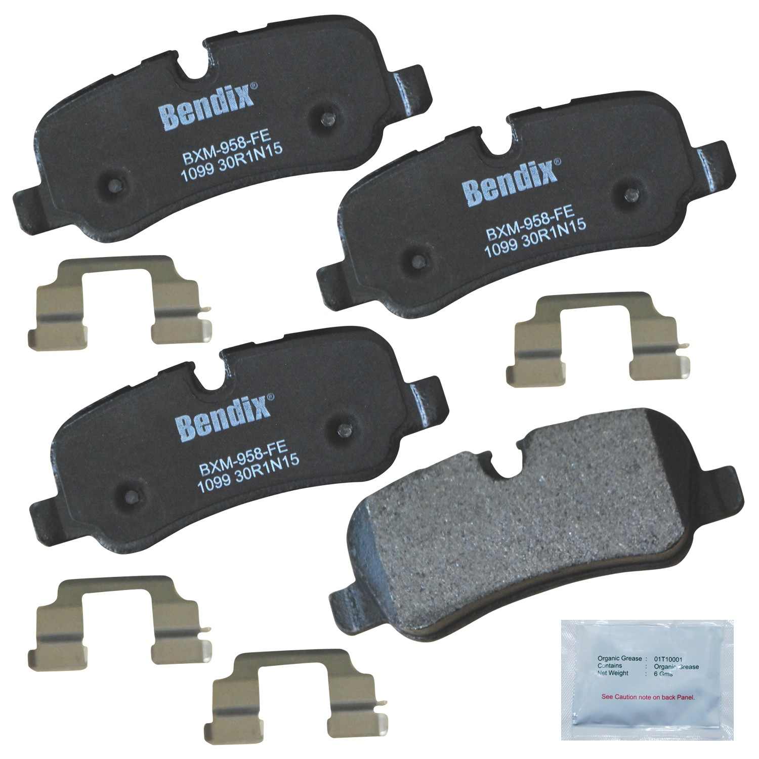 bendix premium copper free disc brake pad set  frsport cfm1099