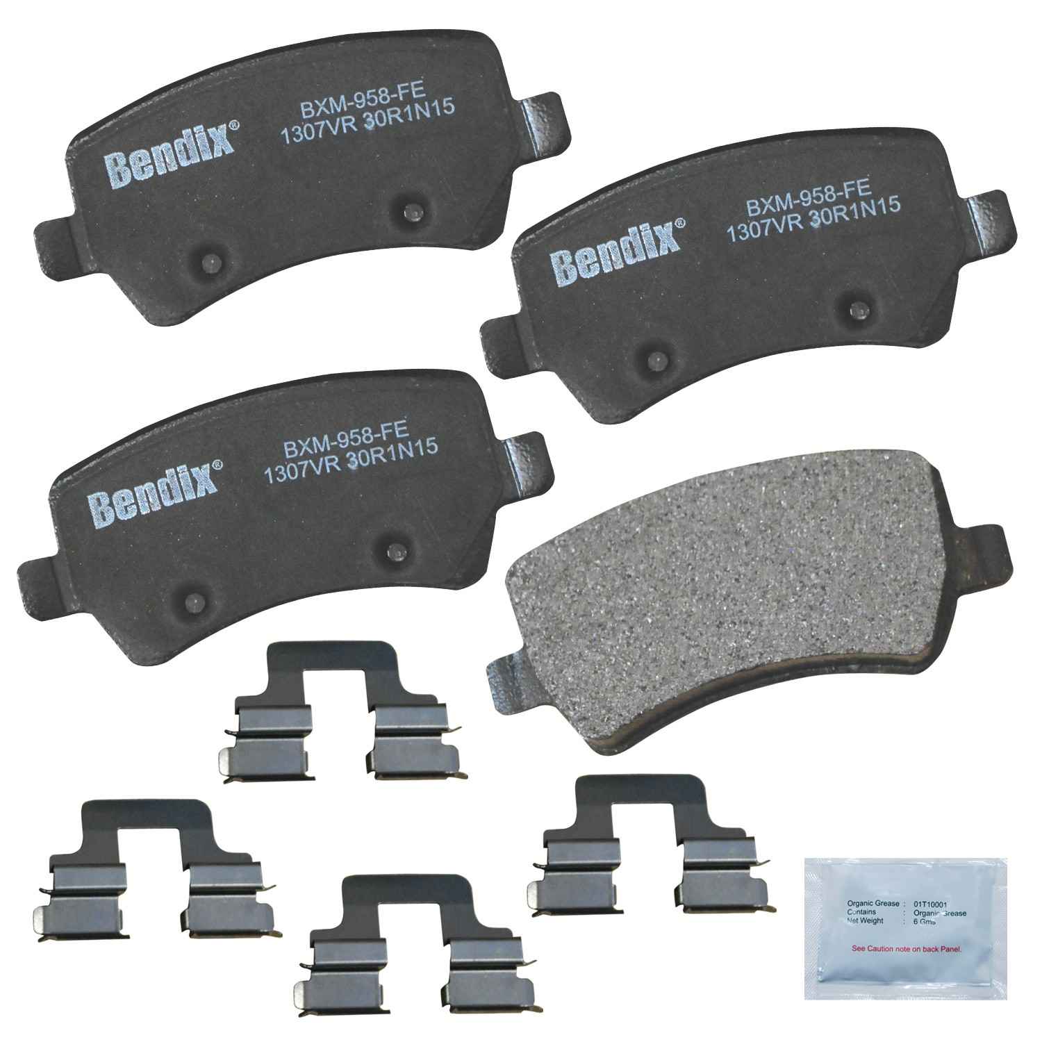 bendix premium copper free disc brake pad set  frsport cfm1307vr