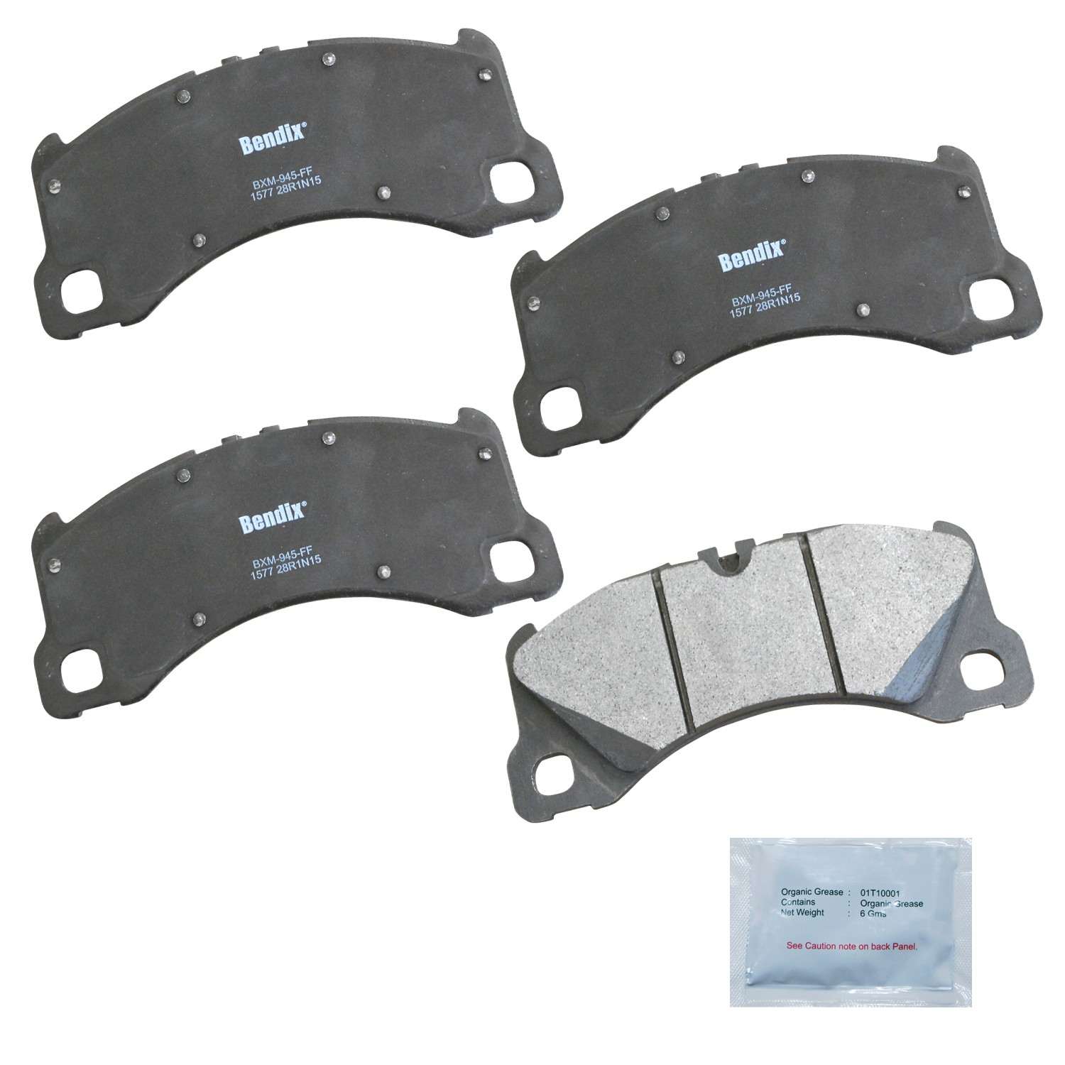 bendix premium copper free disc brake pad set  frsport cfm1577