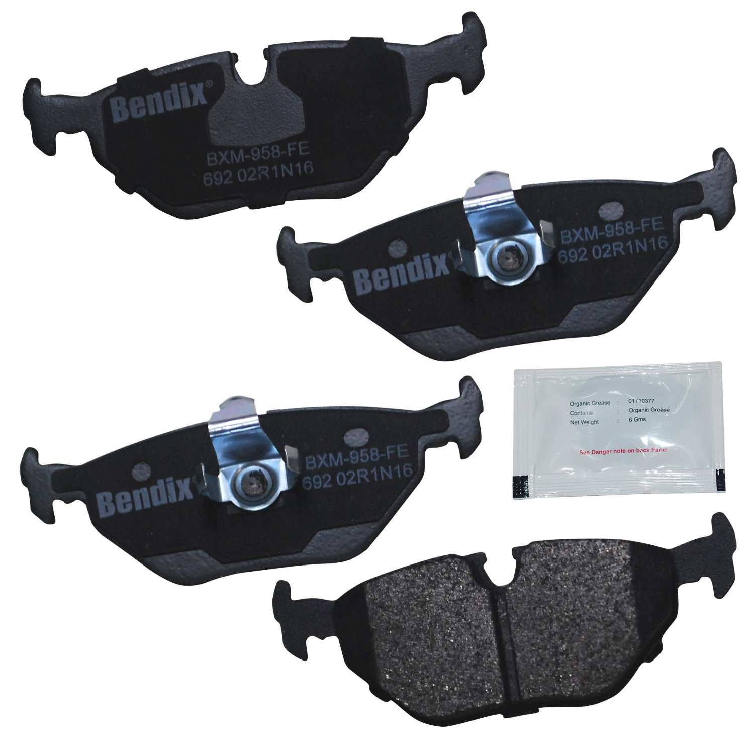 bendix premium copper free disc brake pad set  frsport cfm692