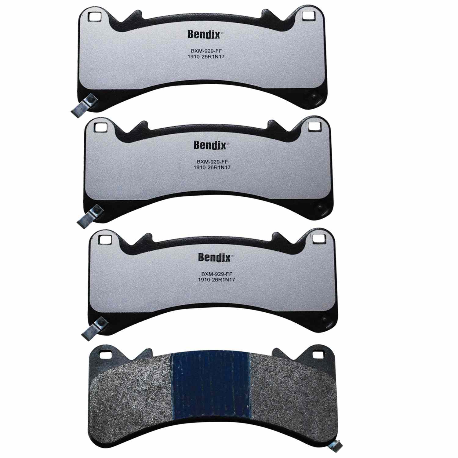 bendix fleet metlok disc brake pad set  frsport mkd1910fm