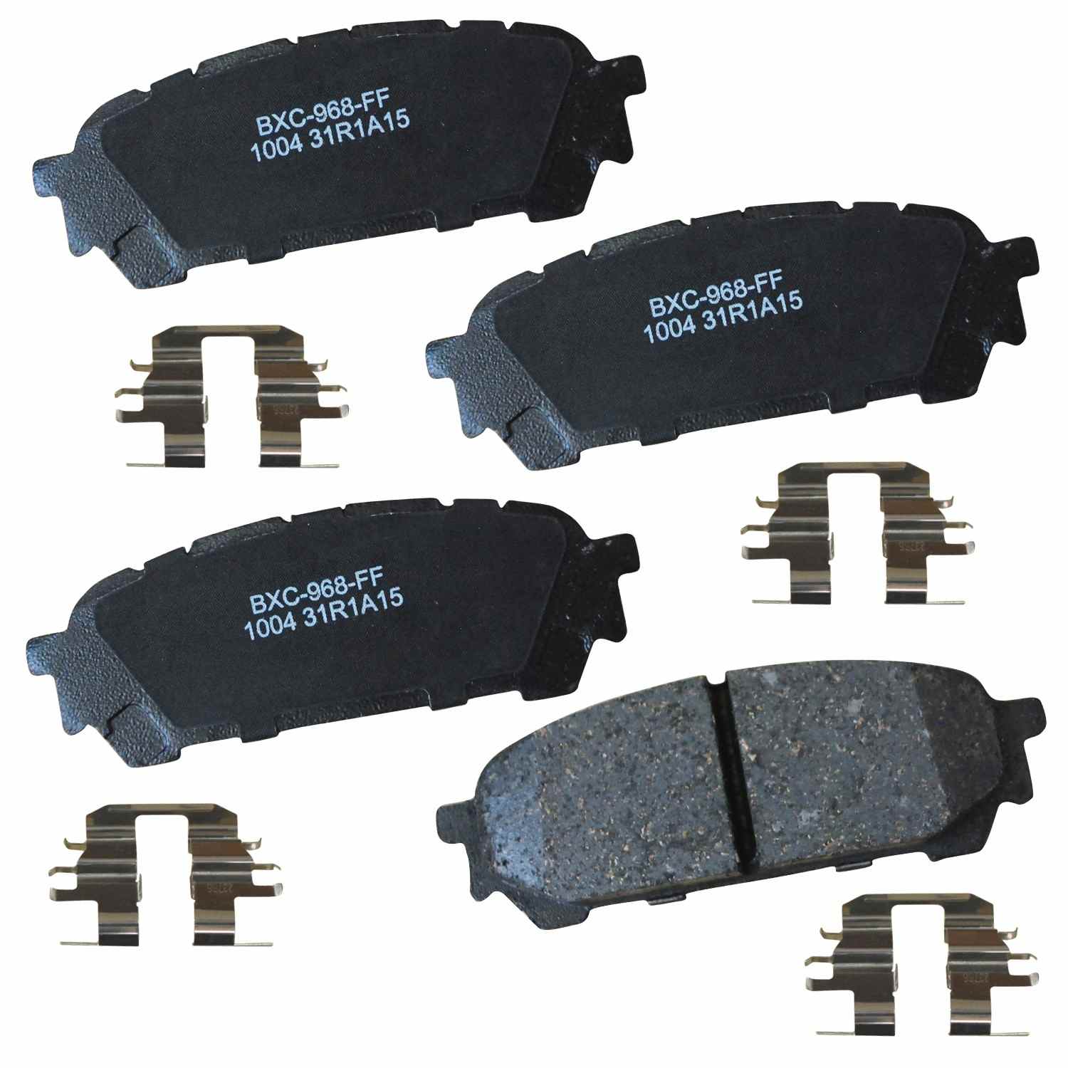 stop by bendix disc brake pad set  frsport sbc1004