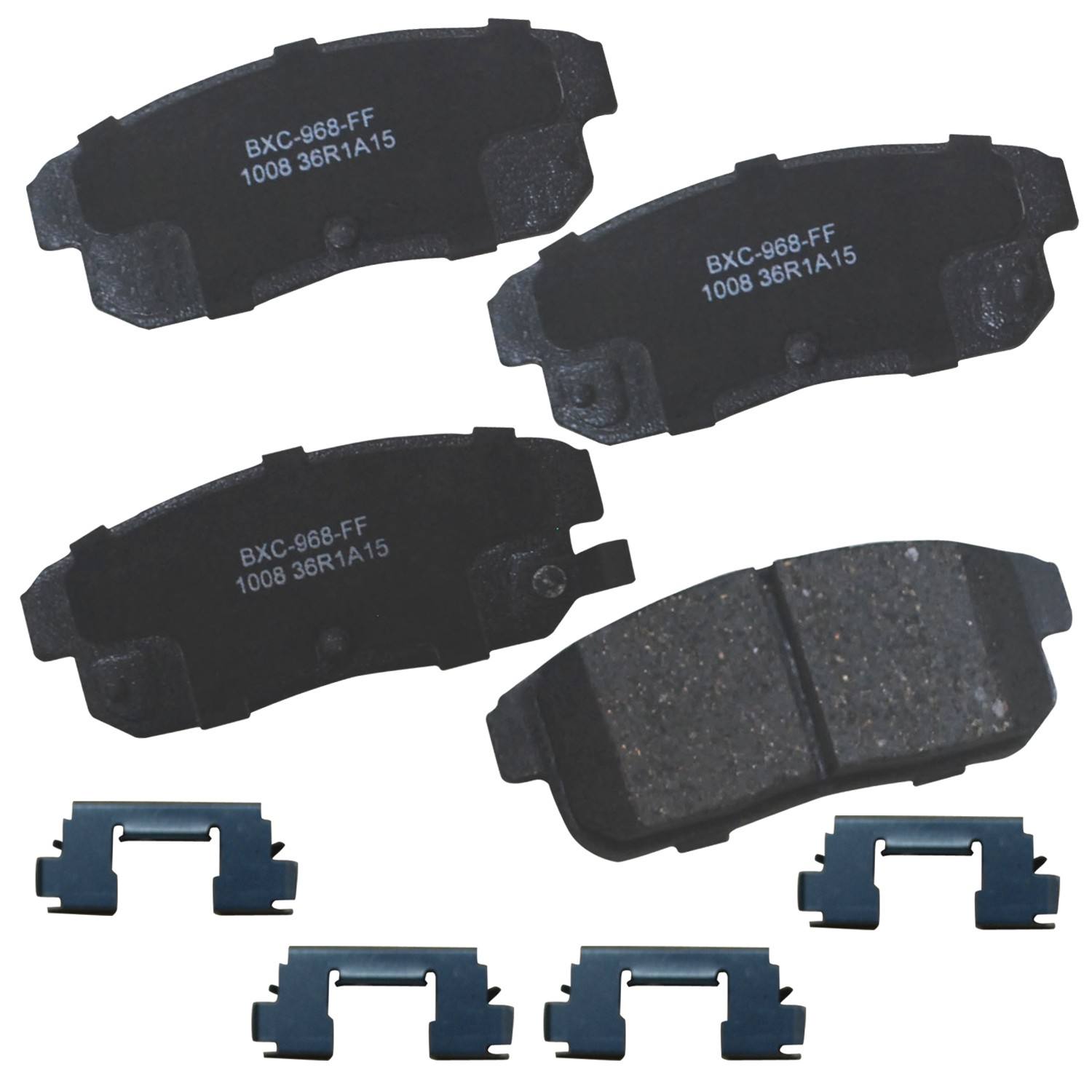 stop by bendix disc brake pad set  frsport sbc1008