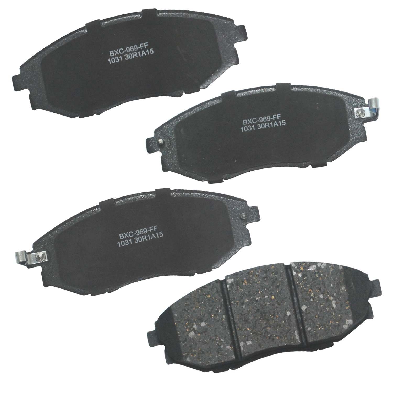 stop by bendix disc brake pad set  frsport sbc1031