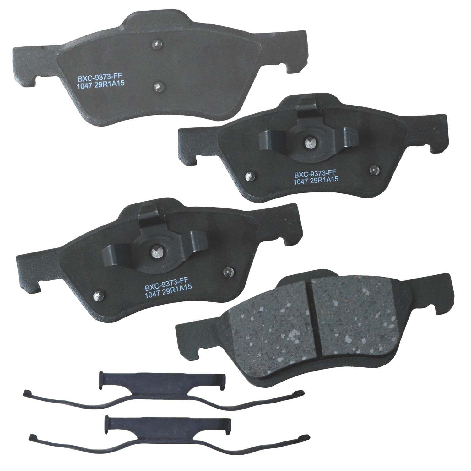 stop by bendix disc brake pad set  frsport sbc1047